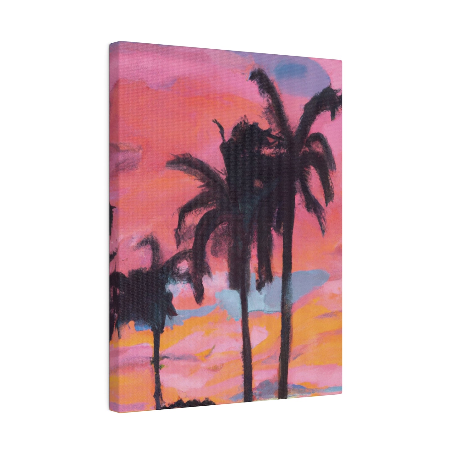 6349G - Miami Beach Sunset Painting Print | Miami | Beach | Sunset | Poster | Home Decor | Wall Art | Canvas