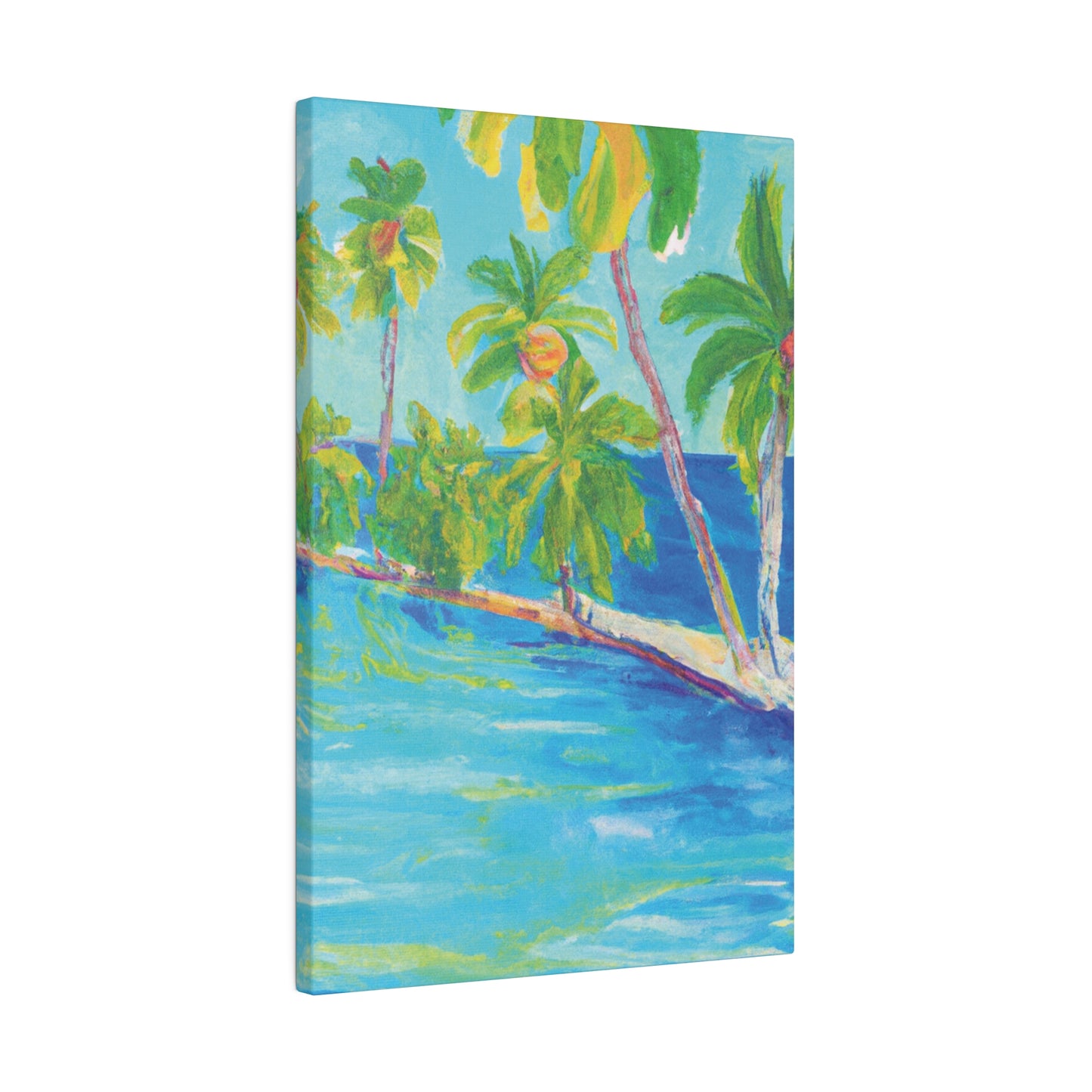 8256Q - Bahamas Ocean Painting Print | Bahamas | Ocean | Beach | Poster | Home Decor | Wall Art | Canvas