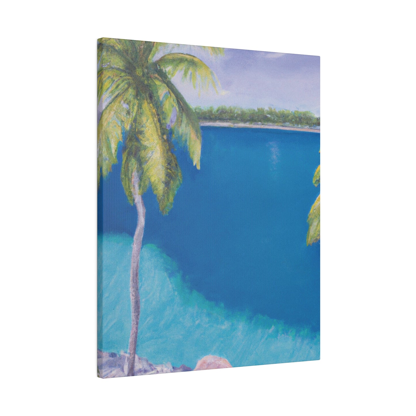 8739X - Bahamas Ocean Painting Print | Bahamas | Ocean | Beach | Poster | Home Decor | Wall Art | Canvas