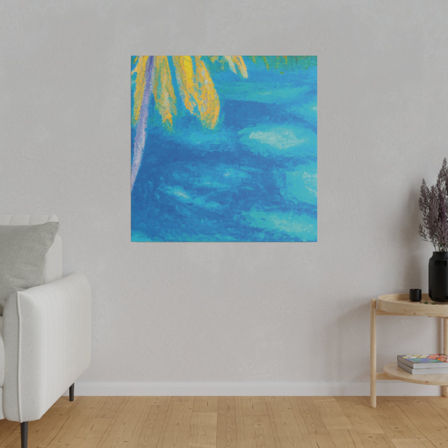 5874A - Bahamas Ocean Painting Print | Bahamas | Ocean | Beach | Poster | Home Decor | Wall Art | Canvas