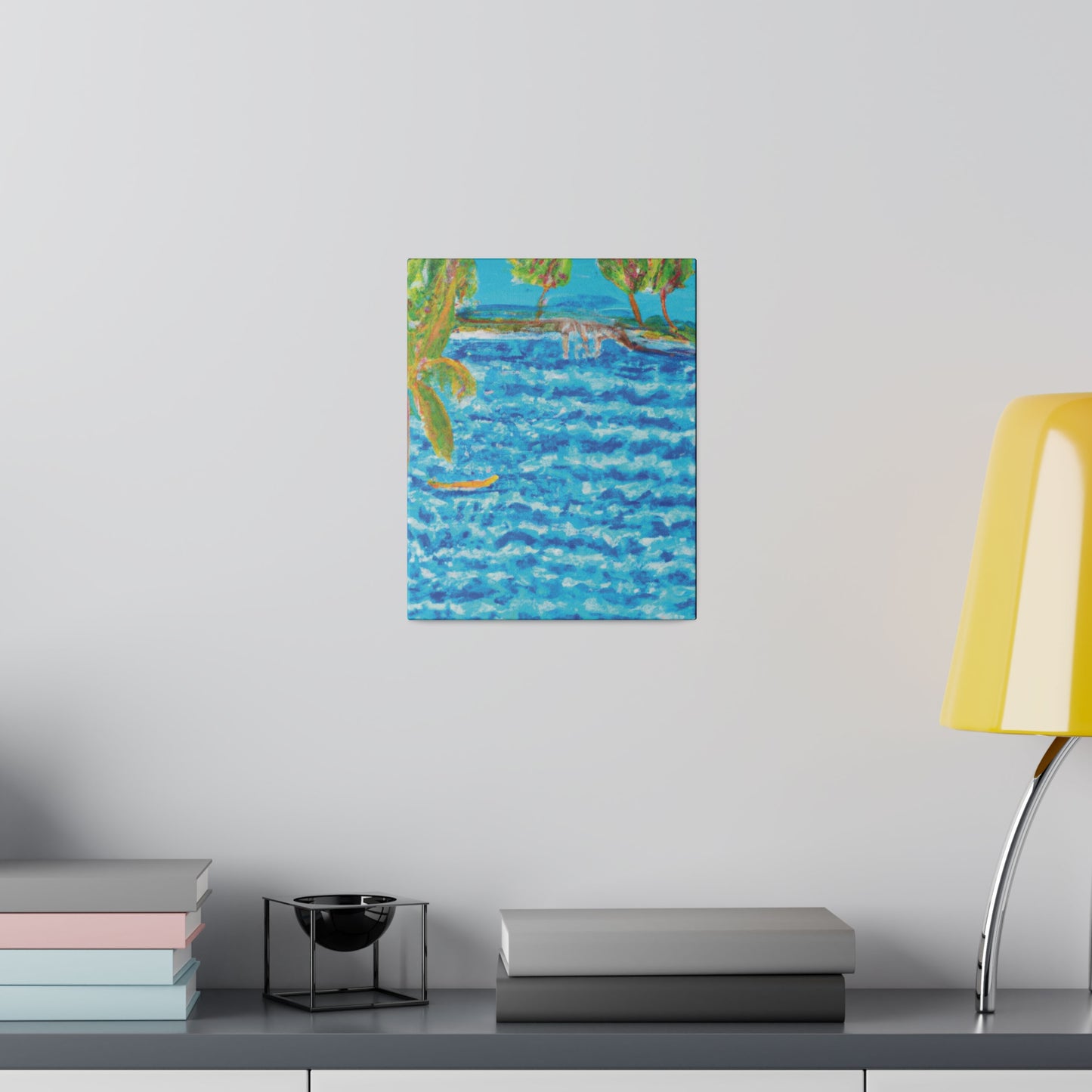 3687E - Bahamas Ocean Painting Print | Bahamas | Ocean | Beach | Poster | Home Decor | Wall Art | Canvas