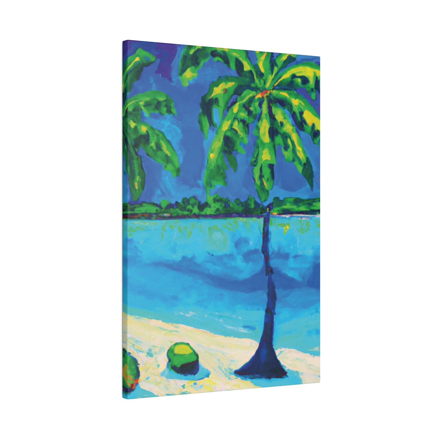 7381V - Bahamas Ocean Painting Print | Bahamas | Ocean | Beach | Poster | Home Decor | Wall Art | Canvas