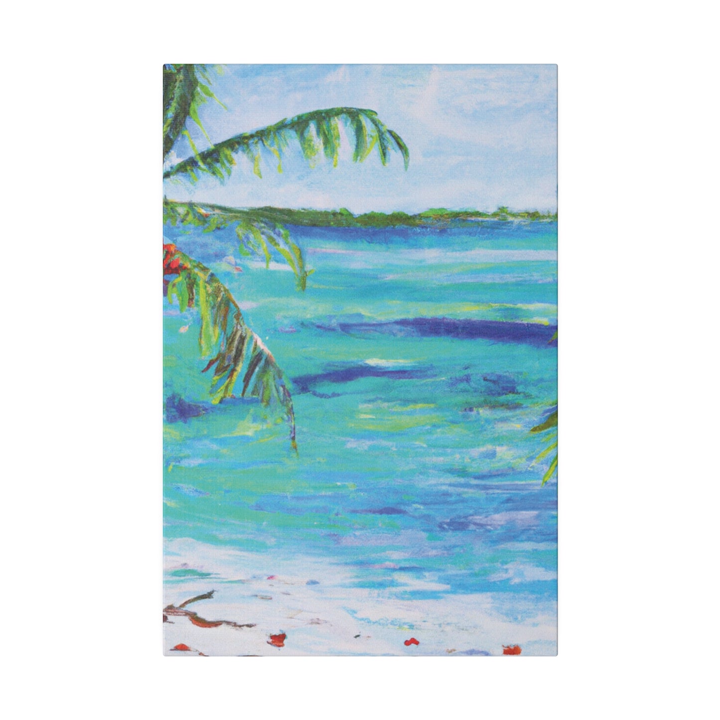 3158F - Bahamas Ocean Painting Print | Bahamas | Ocean | Beach | Poster | Home Decor | Wall Art | Canvas