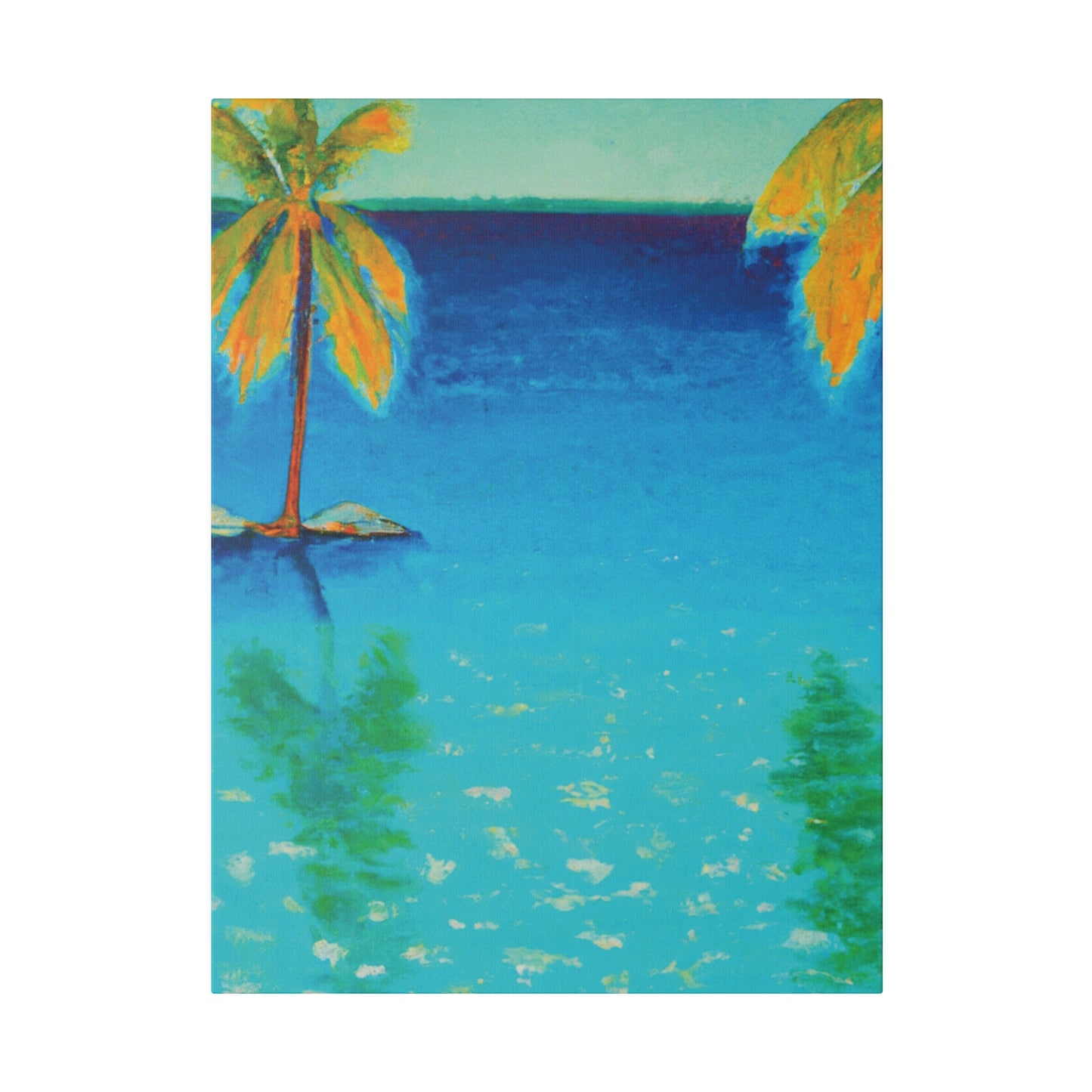 9234A - Bahamas Ocean Painting Print | Bahamas | Ocean | Beach | Poster | Home Decor | Wall Art | Canvas