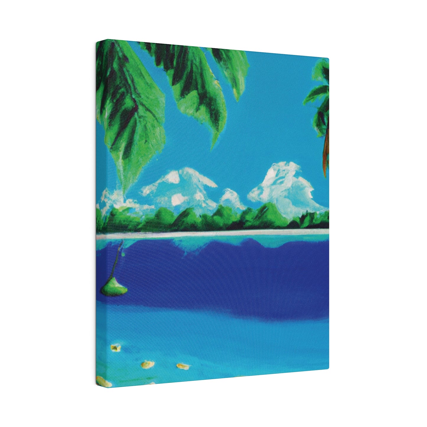 8246P - Bahamas Ocean Painting Print | Bahamas | Ocean | Beach | Poster | Home Decor | Wall Art | Canvas