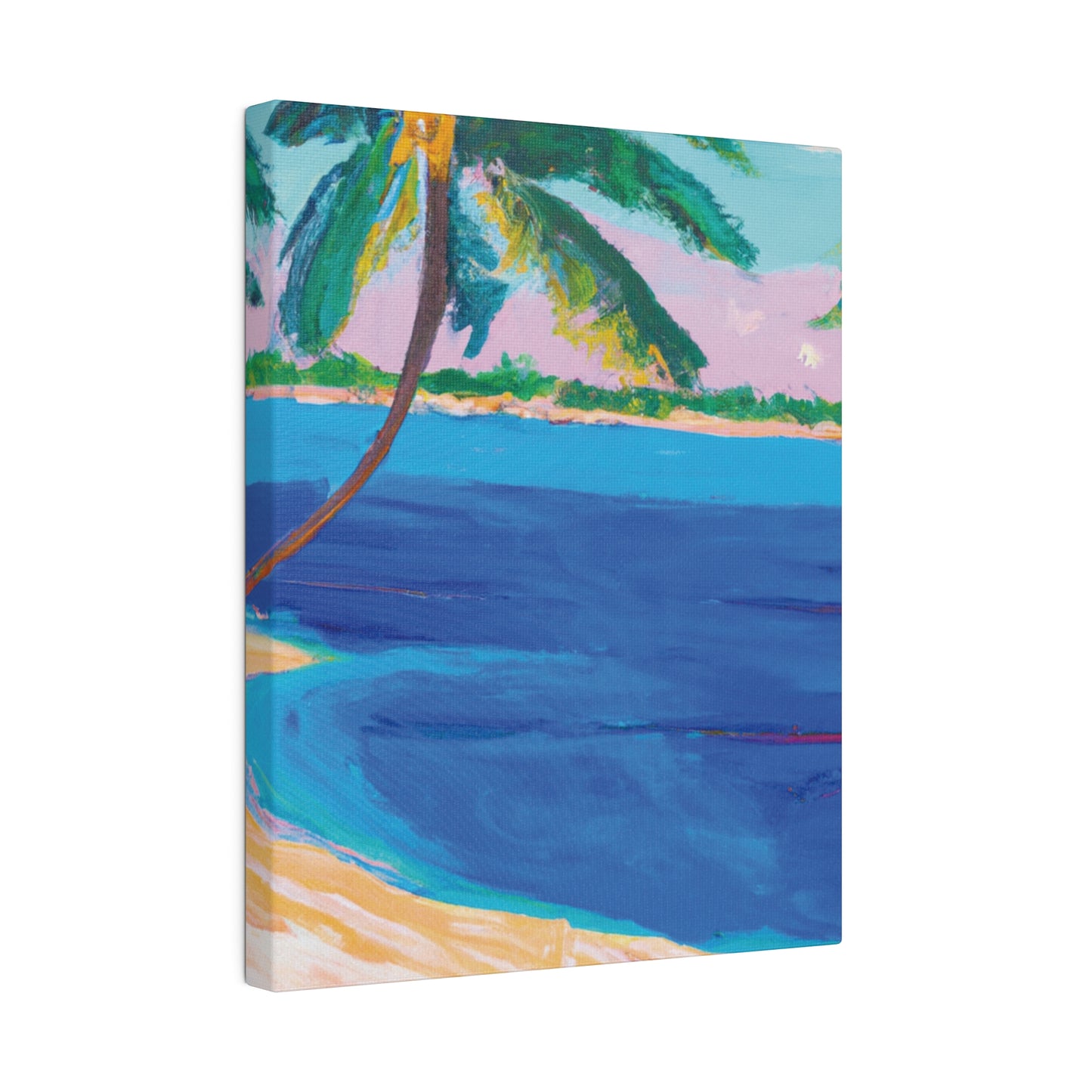 4782F - Bahamas Ocean Painting Print | Bahamas | Ocean | Beach | Poster | Home Decor | Wall Art | Canvas