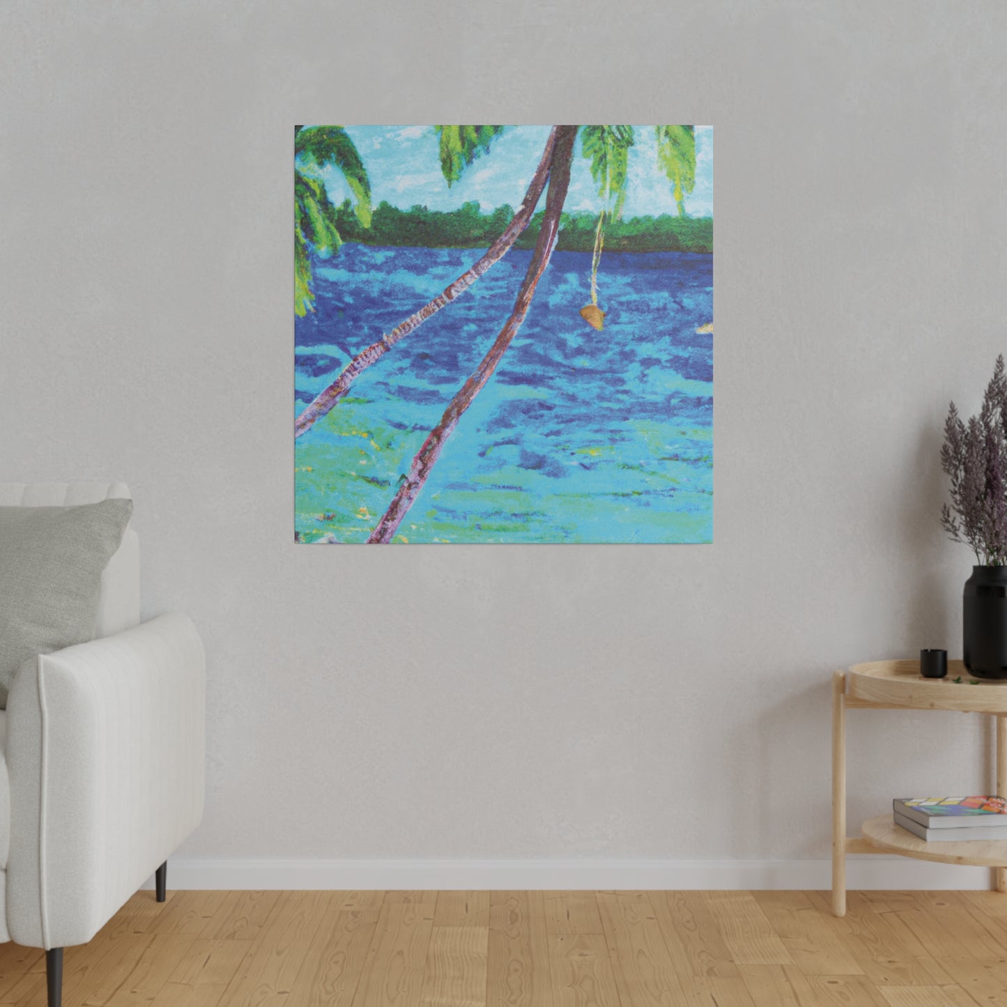 4564E - Bahamas Ocean Painting Print | Bahamas | Ocean | Beach | Poster | Home Decor | Wall Art | Canvas