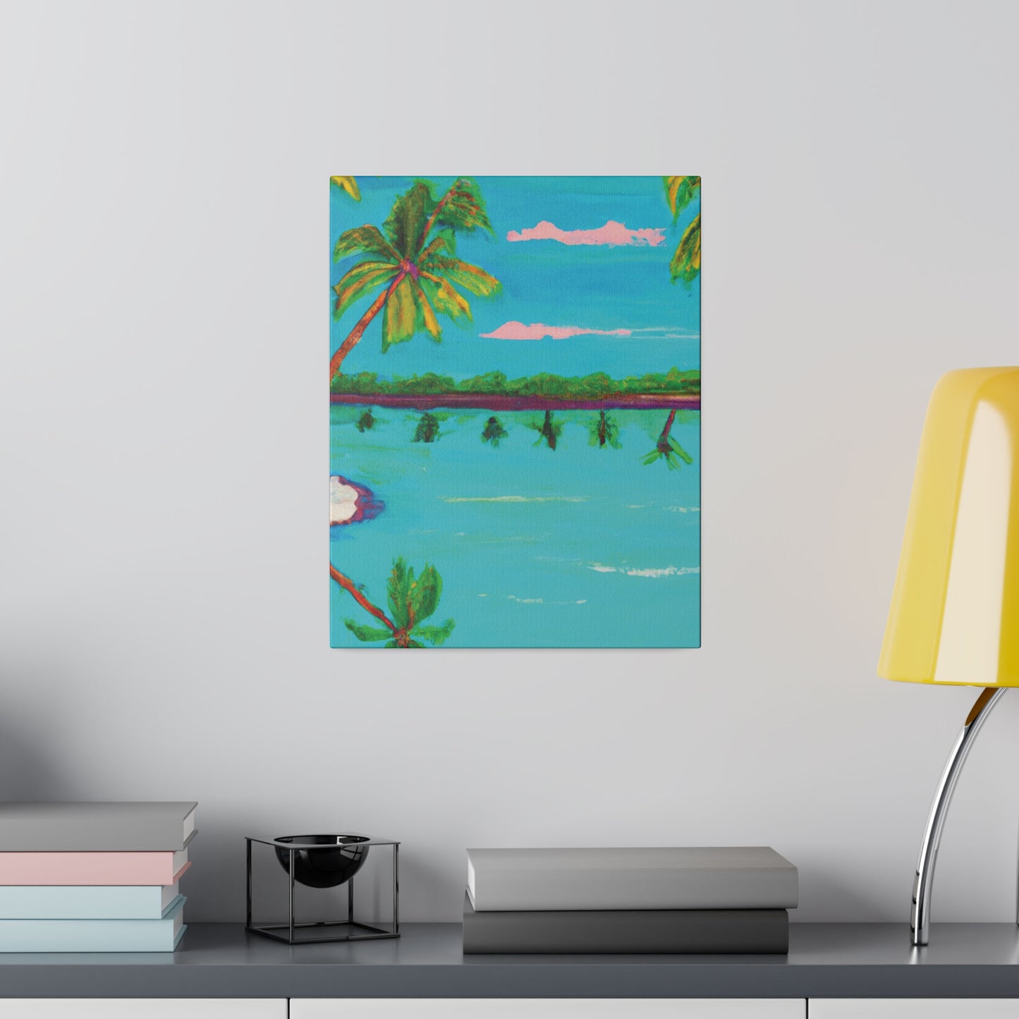 3739G - Bahamas Ocean Painting Print | Bahamas | Ocean | Beach | Poster | Home Decor | Wall Art | Canvas