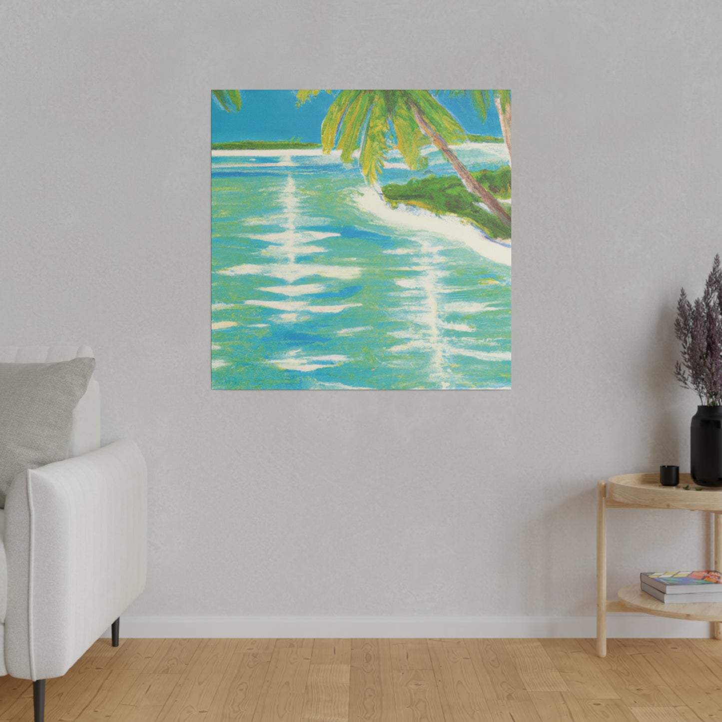 9482A - Bahamas Ocean Painting Print | Bahamas | Ocean | Beach | Poster | Home Decor | Wall Art | Canvas