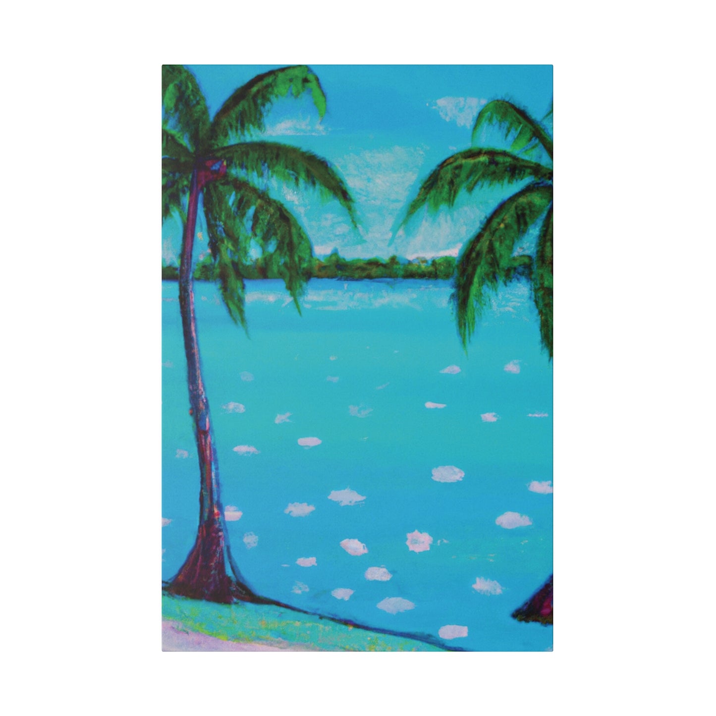 3287X - Bahamas Ocean Painting Print | Bahamas | Ocean | Beach | Poster | Home Decor | Wall Art | Canvas