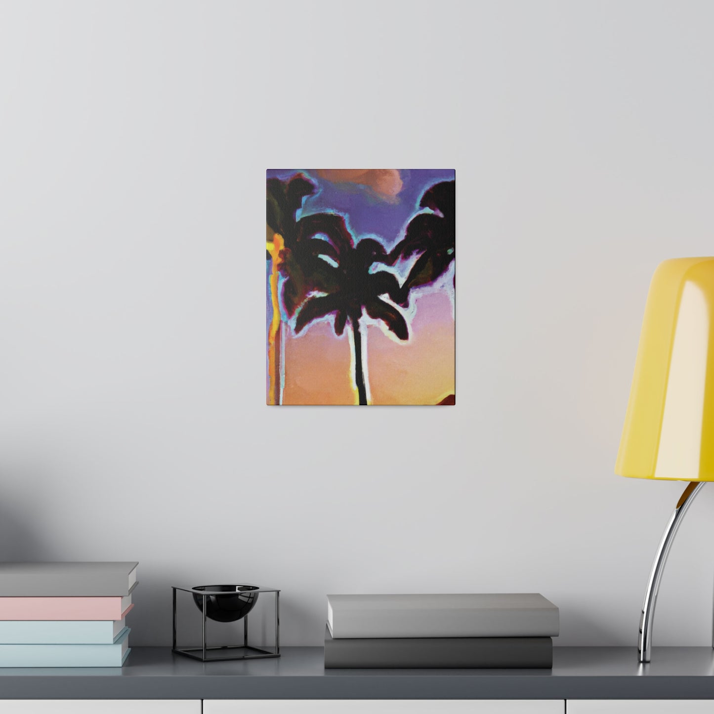 9603V - Miami Beach Sunset Painting Print | Miami | Beach | Sunset | Poster | Home Decor | Wall Art | Canvas