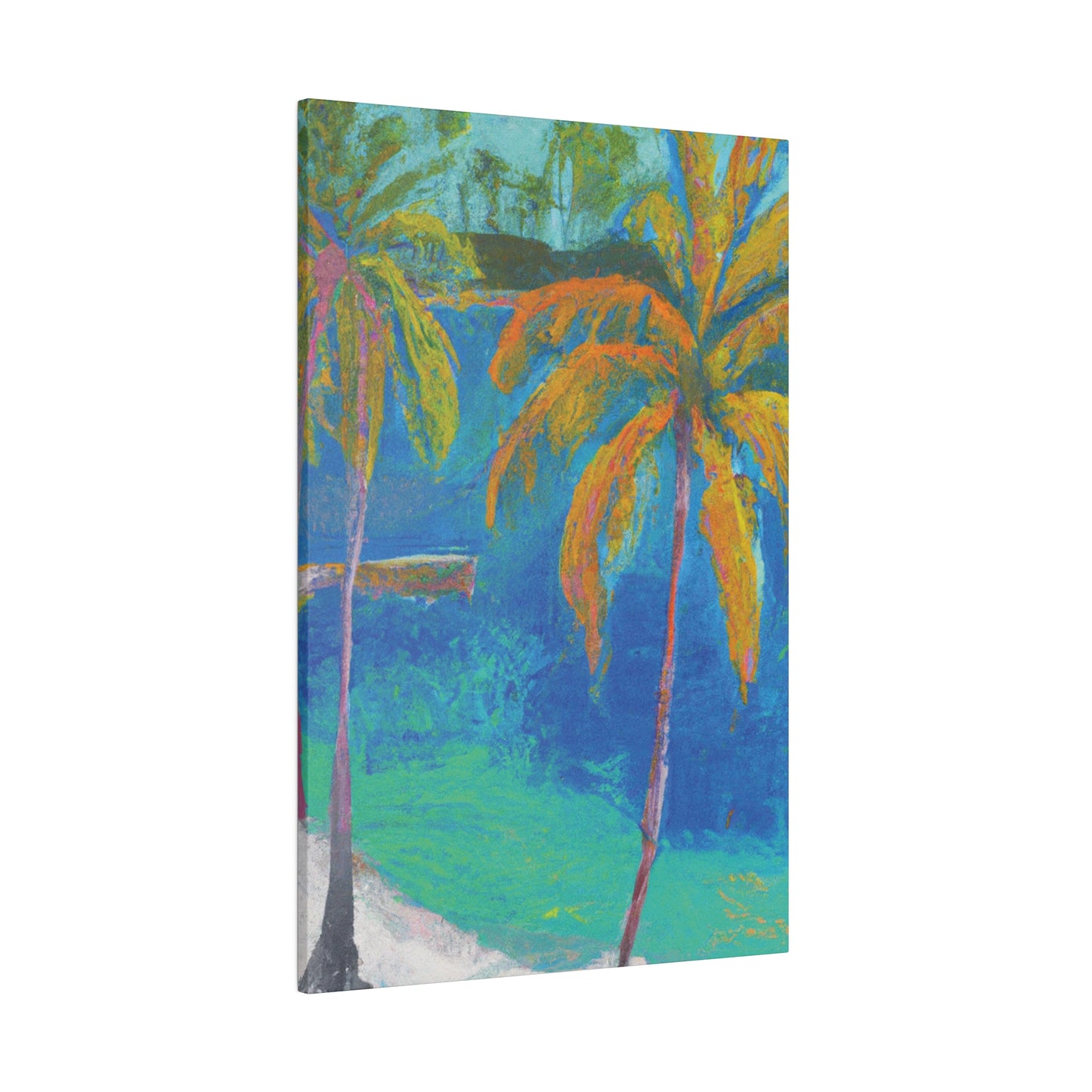 5481T - Bahamas Ocean Painting Print | Bahamas | Ocean | Beach | Poster | Home Decor | Wall Art | Canvas