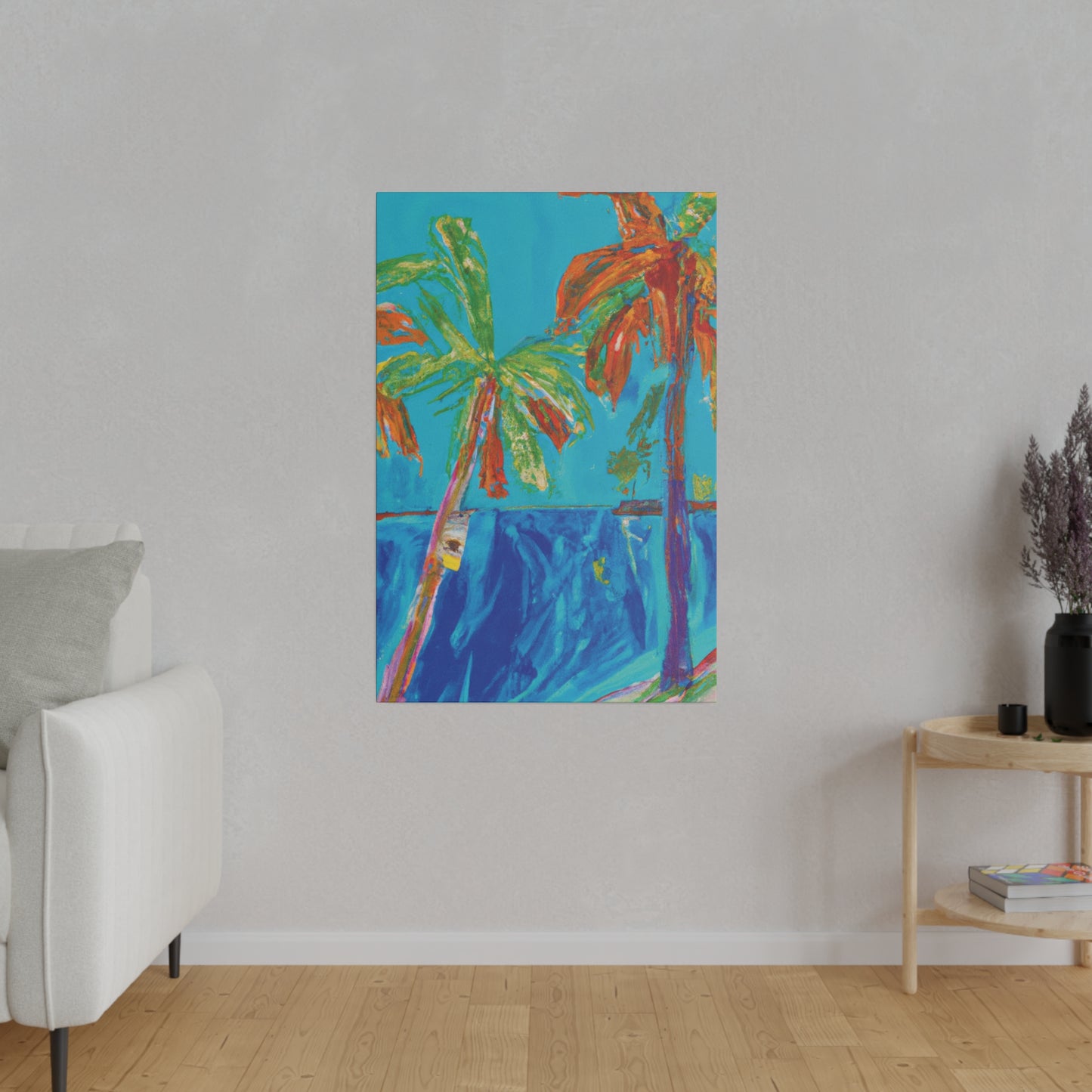 7834J - Bahamas Ocean Painting Print | Bahamas | Ocean | Beach | Poster | Home Decor | Wall Art | Canvas