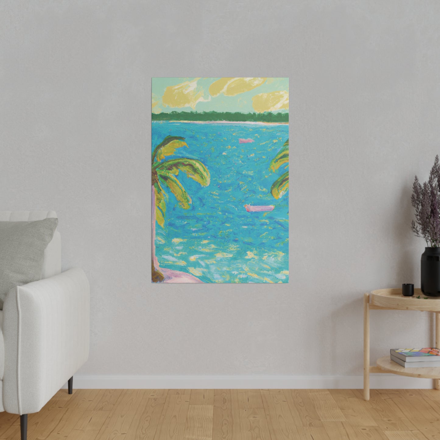 9482 Z - Bahamas Ocean Painting Print | Bahamas | Ocean | Beach | Poster | Home Decor | Wall Art | Canvas