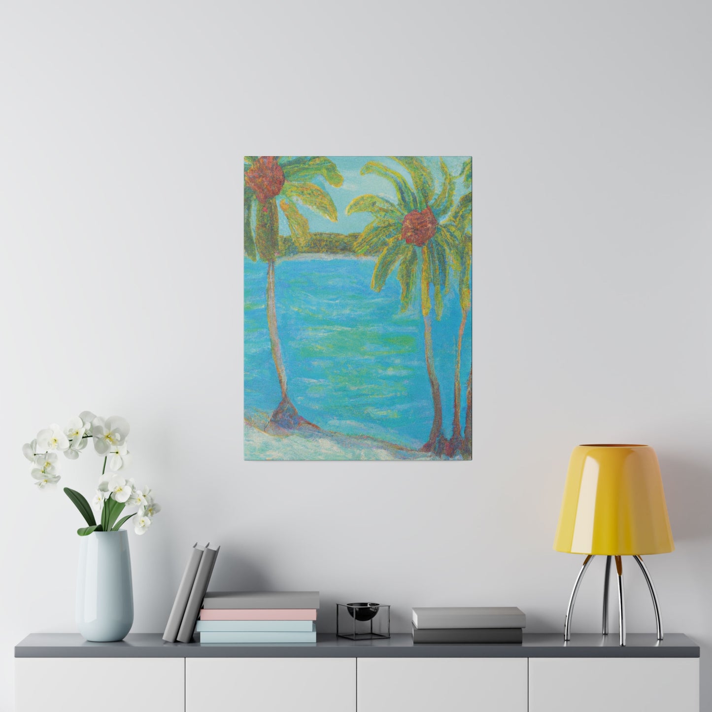 3357G - Bahamas Ocean Painting Print | Bahamas | Ocean | Beach | Poster | Home Decor | Wall Art | Canvas