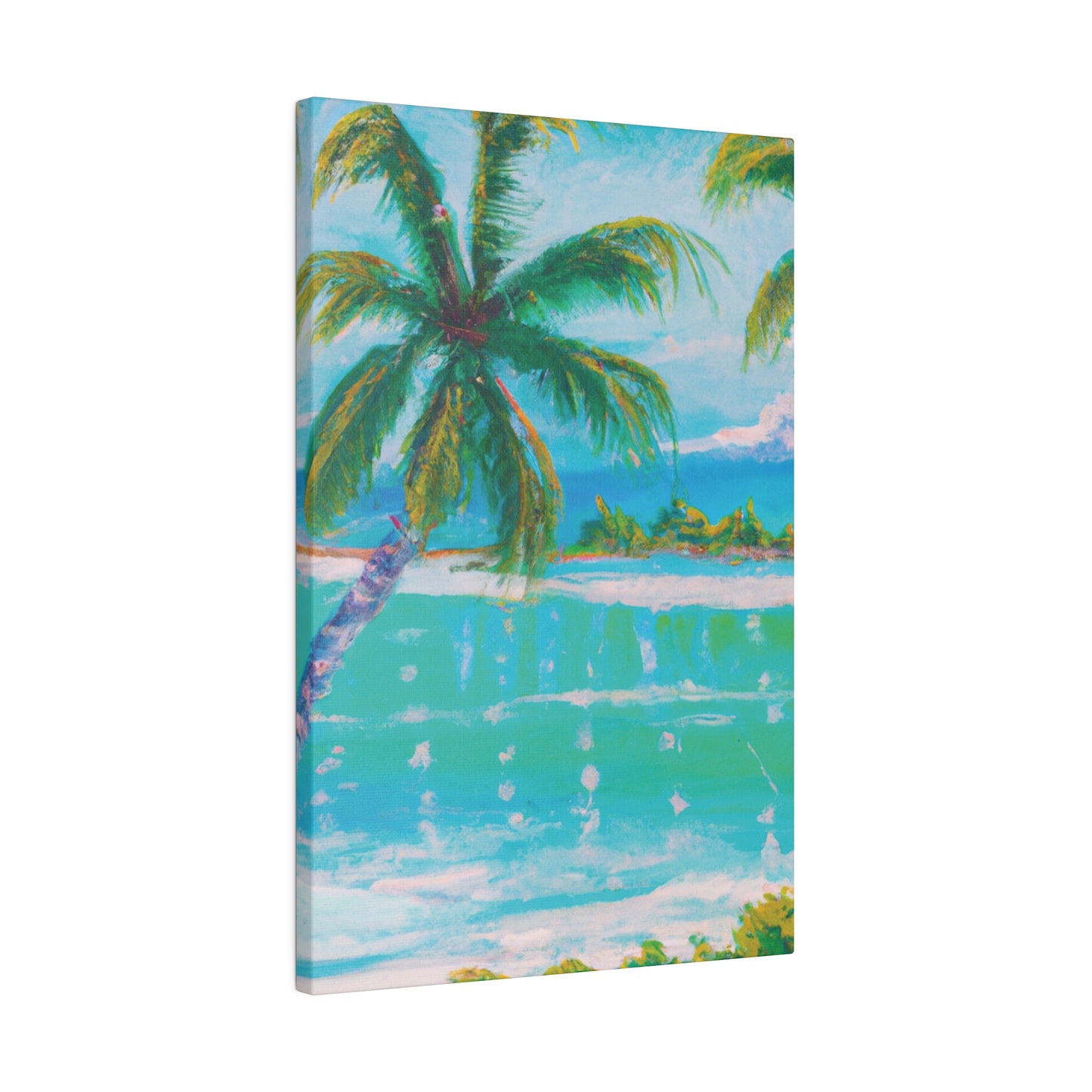 9452K - Bahamas Ocean Painting Print | Bahamas | Ocean | Beach | Poster | Home Decor | Wall Art | Canvas