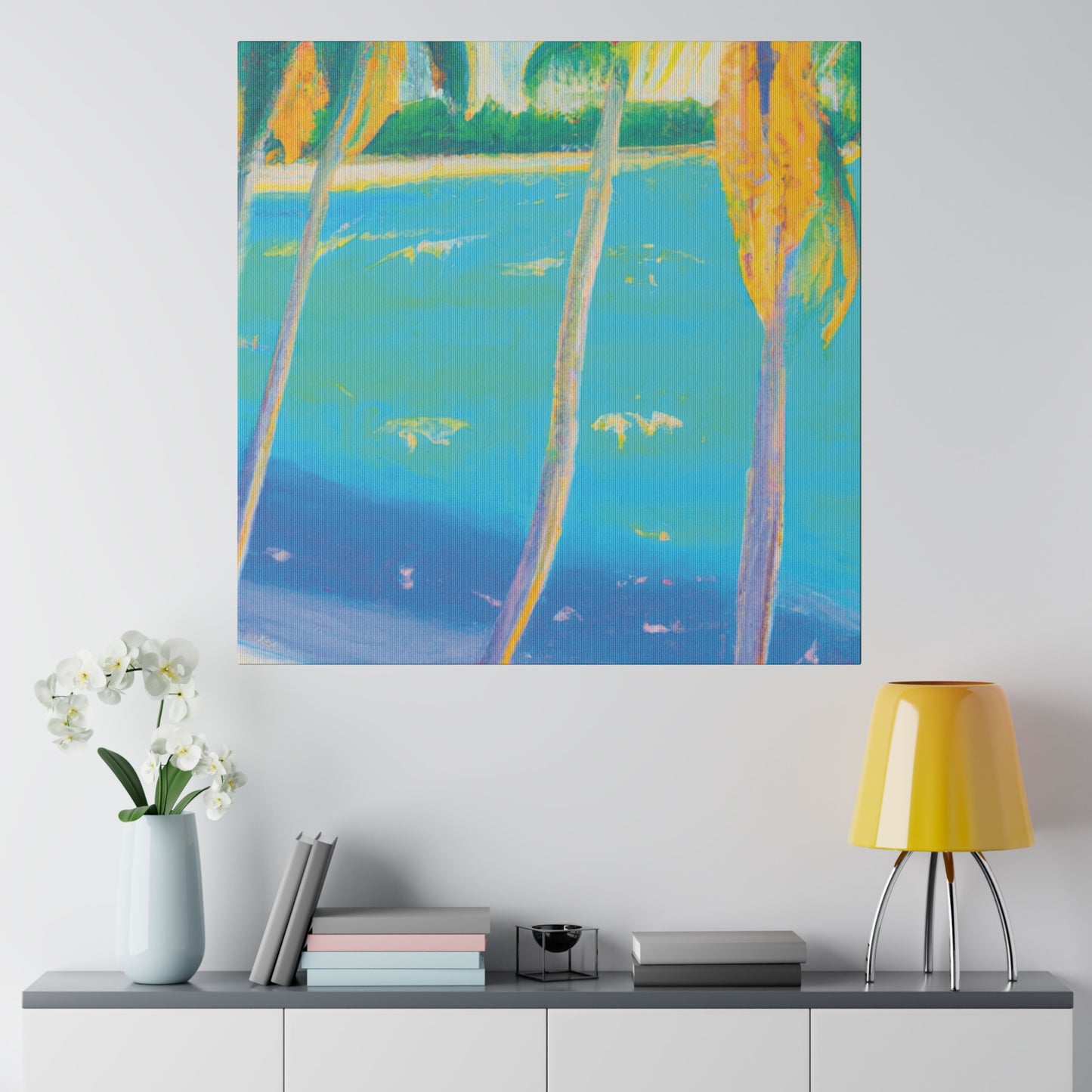 8733Y - Bahamas Ocean Painting Print | Bahamas | Ocean | Beach | Poster | Home Decor | Wall Art | Canvas