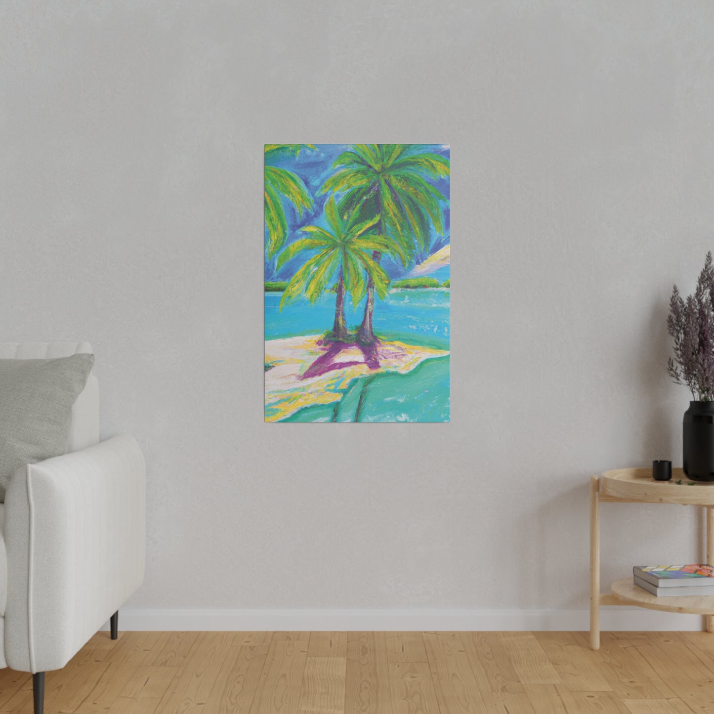 6632P - Bahamas Ocean Painting Print | Bahamas | Ocean | Beach | Poster | Home Decor | Wall Art | Canvas