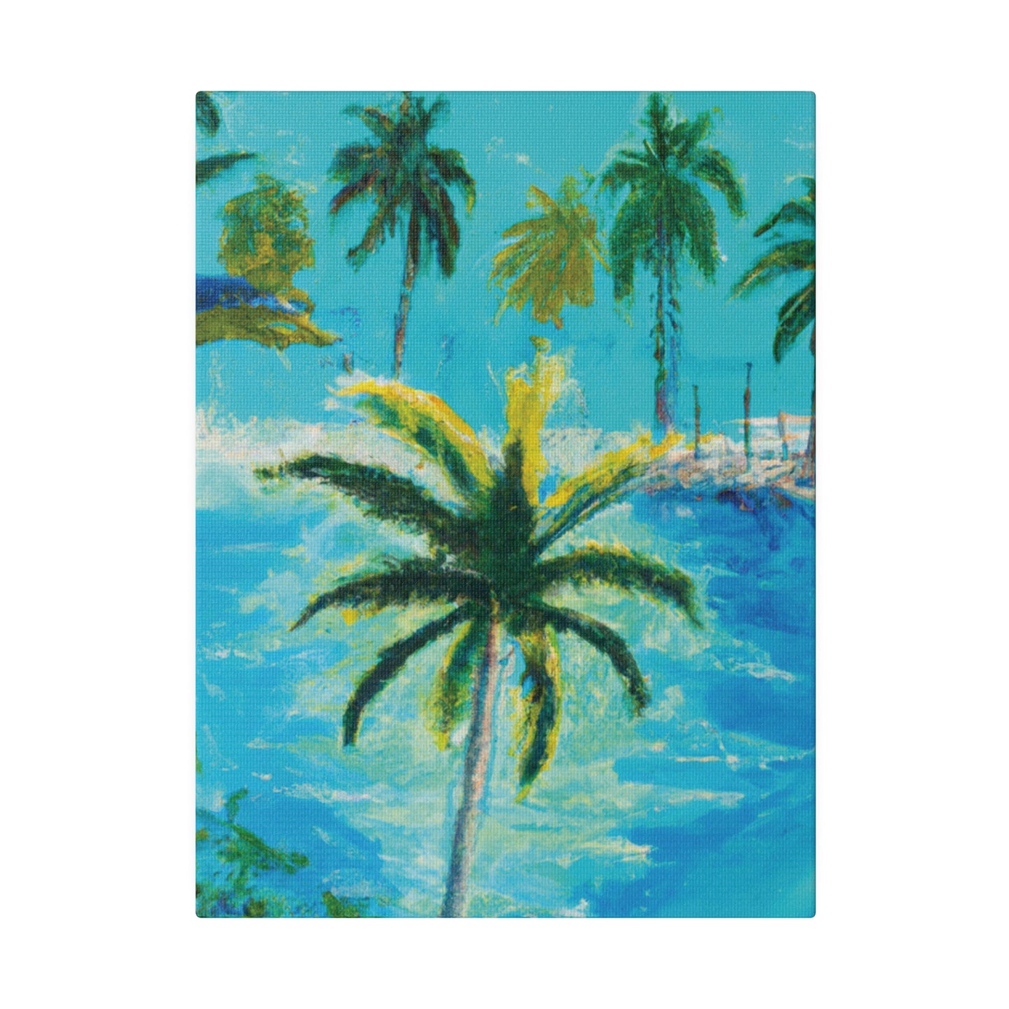 9794R - Bahamas Ocean Painting Print | Bahamas | Ocean | Beach | Poster | Home Decor | Wall Art | Canvas