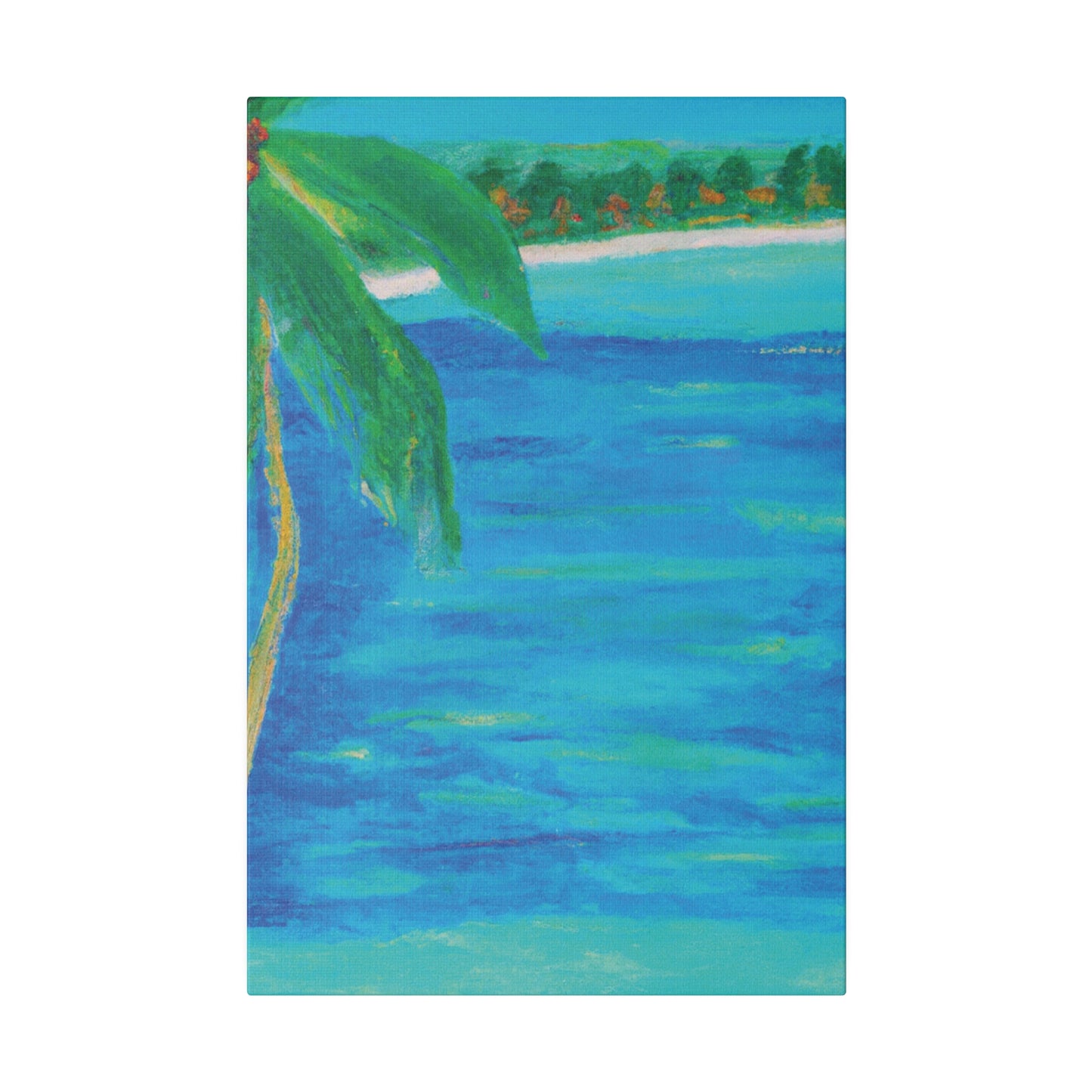 9272V - Bahamas Ocean Painting Print | Bahamas | Ocean | Beach | Poster | Home Decor | Wall Art | Canvas