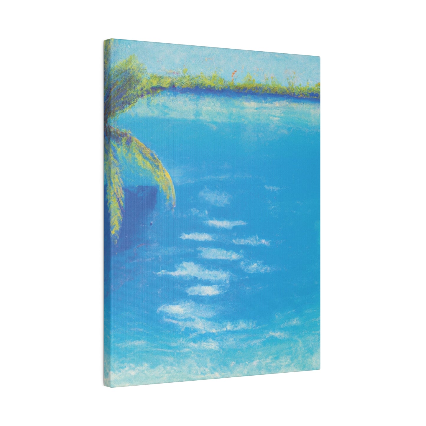 9819K - Bahamas Ocean Painting Print | Bahamas | Ocean | Beach | Poster | Home Decor | Wall Art | Canvas