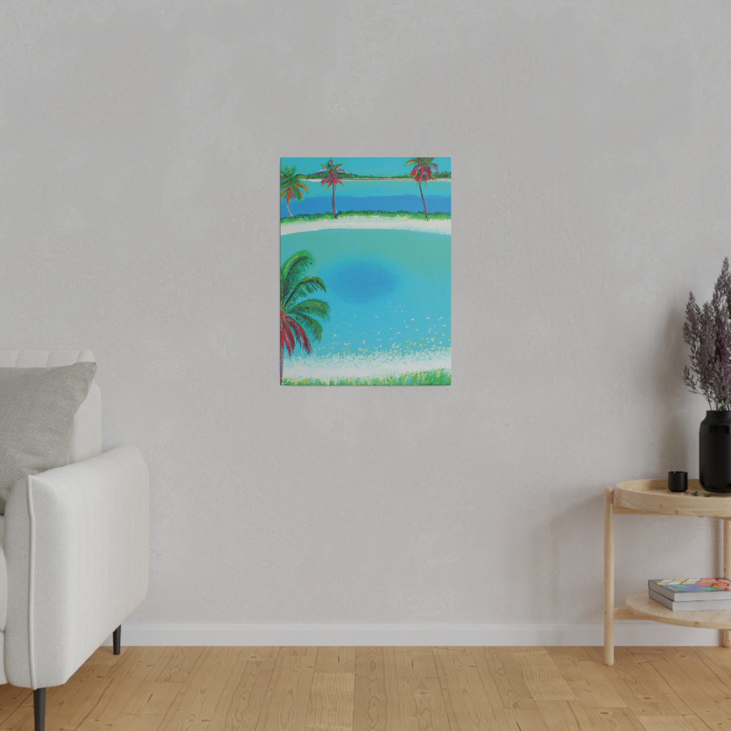 2198G - Bahamas Ocean Painting Print | Bahamas | Ocean | Beach | Poster | Home Decor | Wall Art | Canvas