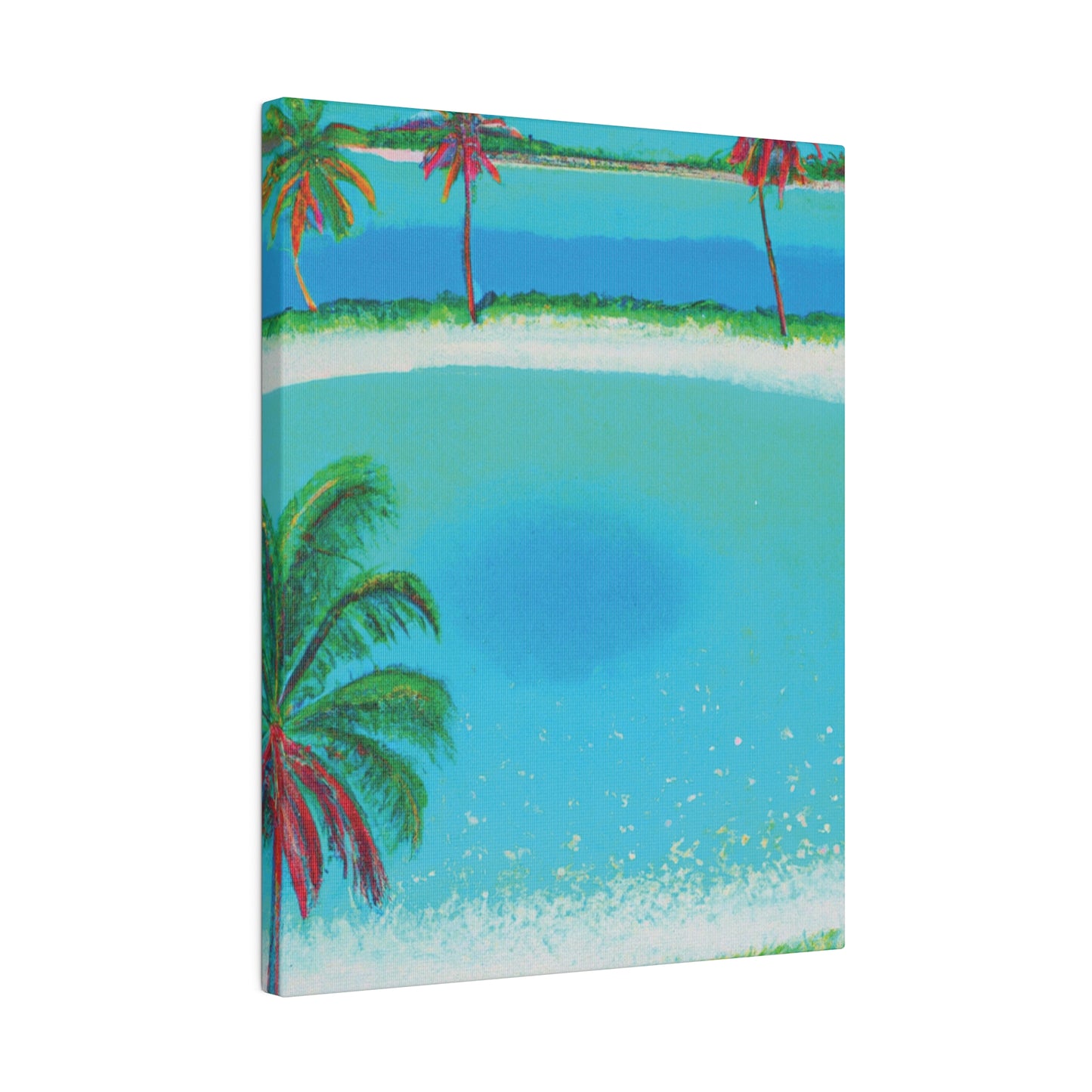 2198G - Bahamas Ocean Painting Print | Bahamas | Ocean | Beach | Poster | Home Decor | Wall Art | Canvas