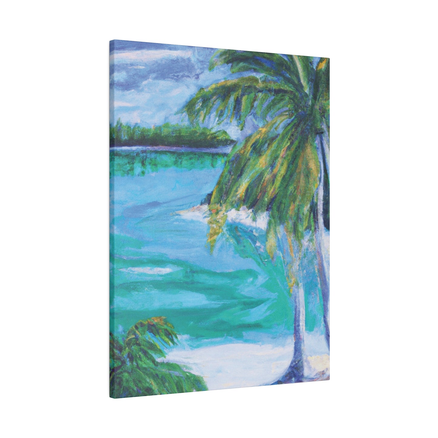 8721Q - Bahamas Ocean Painting Print | Bahamas | Ocean | Beach | Poster | Home Decor | Wall Art | Canvas