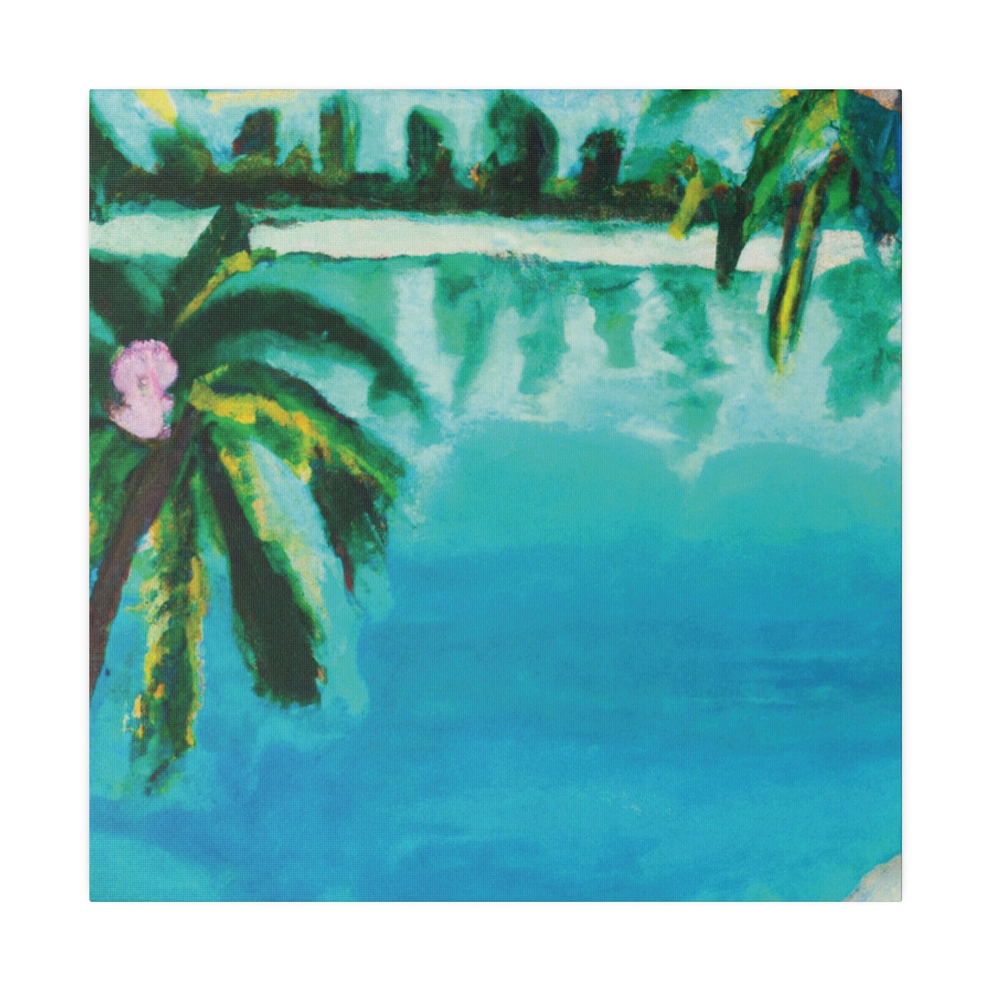 4327F - Bahamas Ocean Painting Print | Bahamas | Ocean | Beach | Poster | Home Decor | Wall Art | Canvas