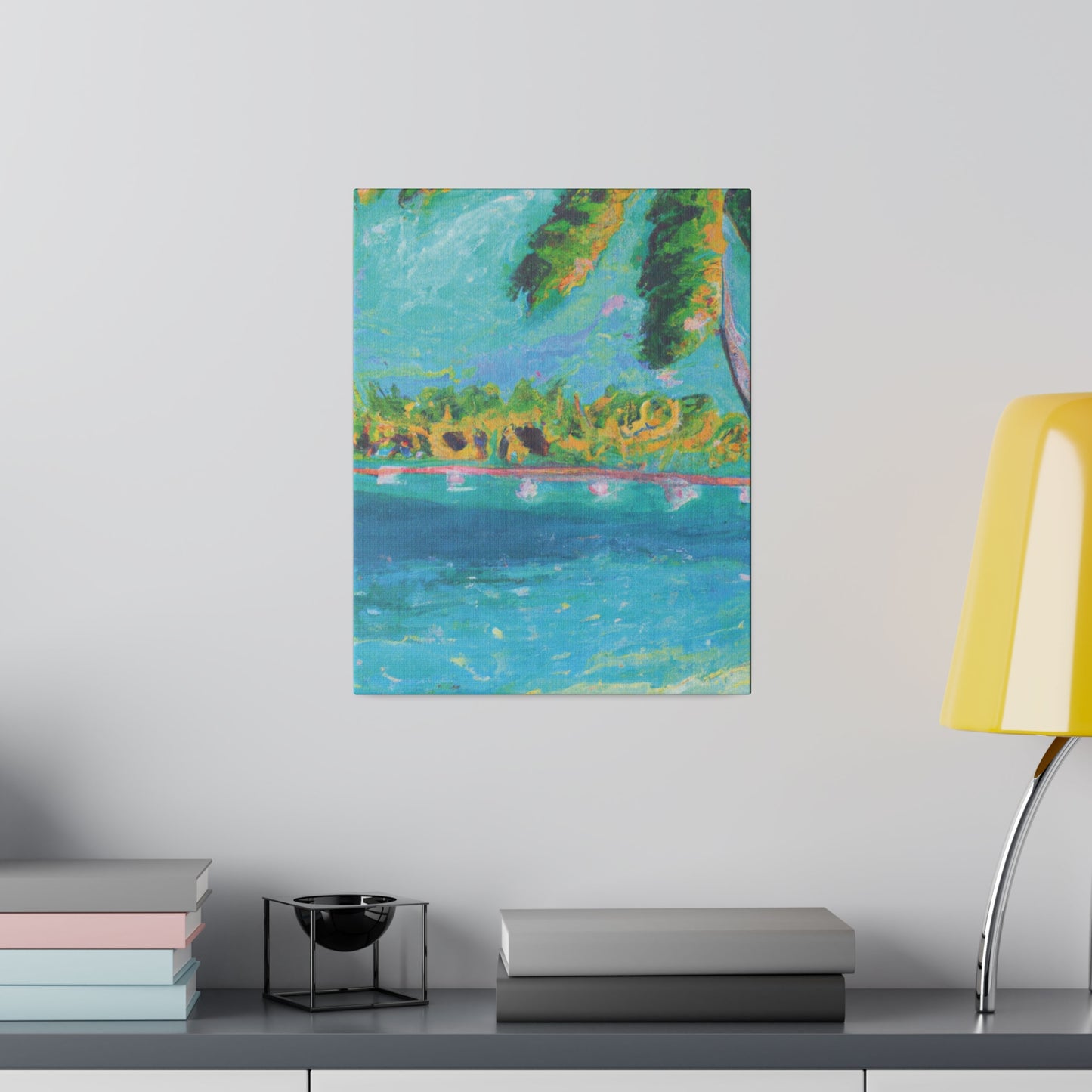 4831J - Bahamas Ocean Painting Print | Bahamas | Ocean | Beach | Poster | Home Decor | Wall Art | Canvas