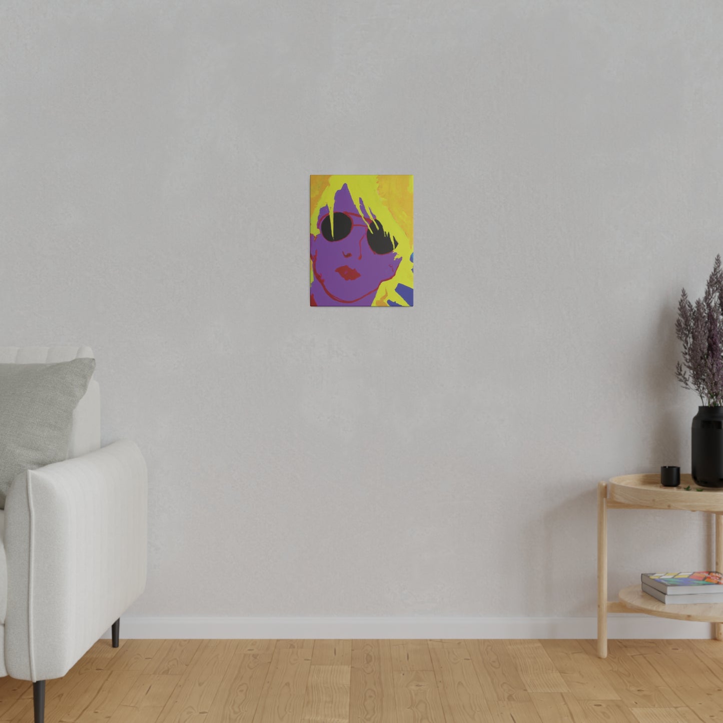 3022A - Rockstar Painting Print | Face | Abstract | Poster | Home Decor | Wall Art | Music Art | Canvas