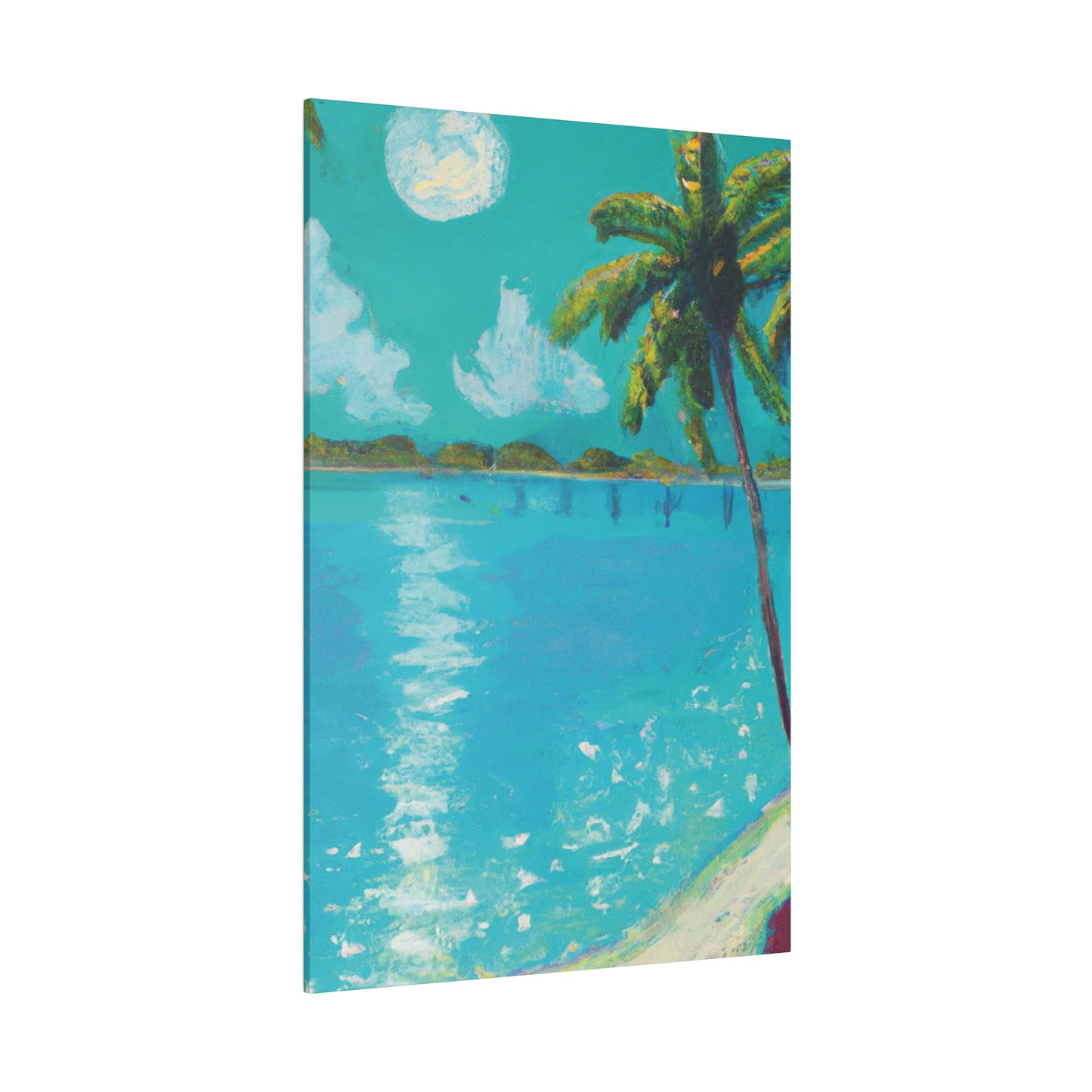 2483G - Bahamas Ocean Painting Print | Bahamas | Ocean | Beach | Poster | Home Decor | Wall Art | Canvas