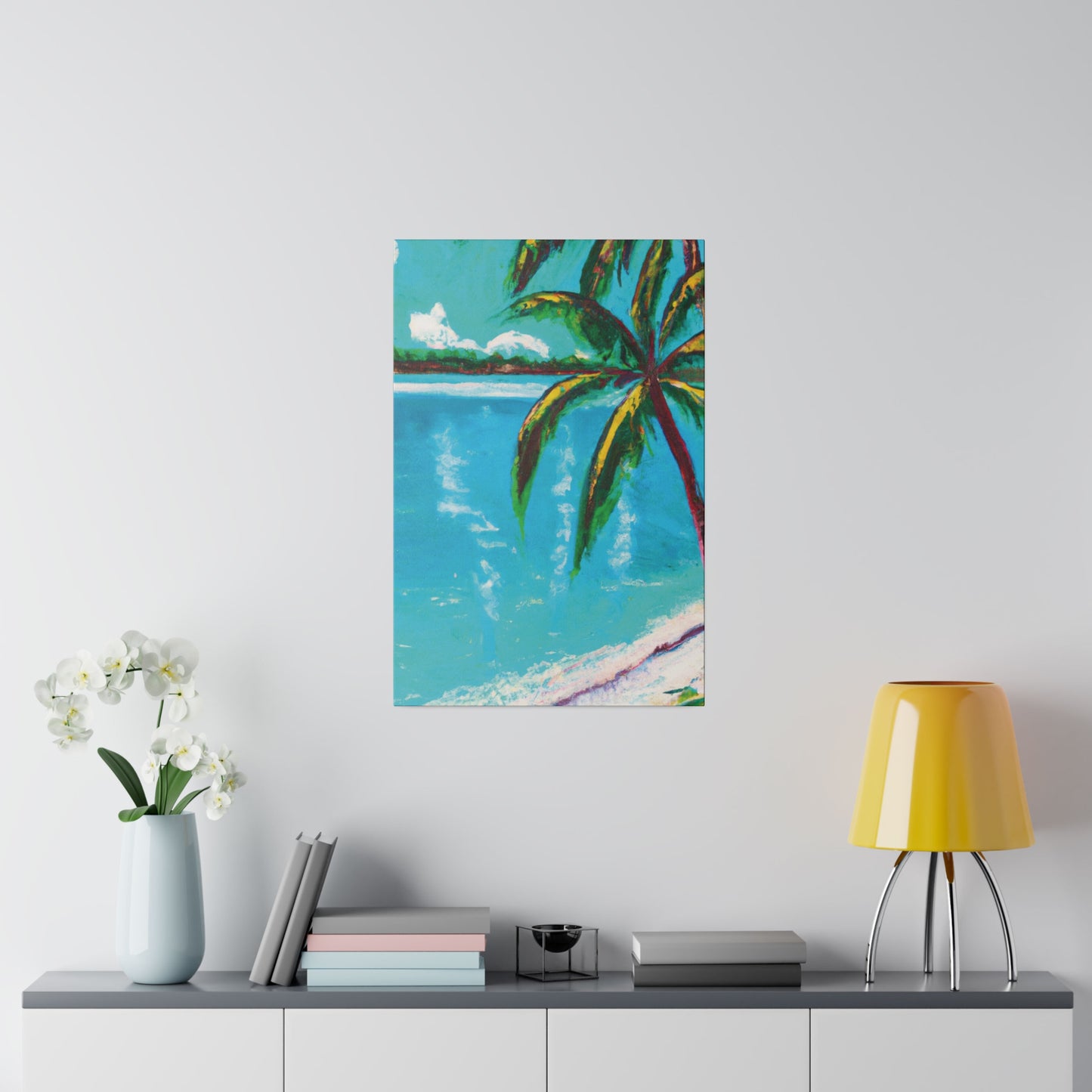 3917M - Bahamas Ocean Painting Print | Bahamas | Ocean | Beach | Poster | Home Decor | Wall Art | Canvas