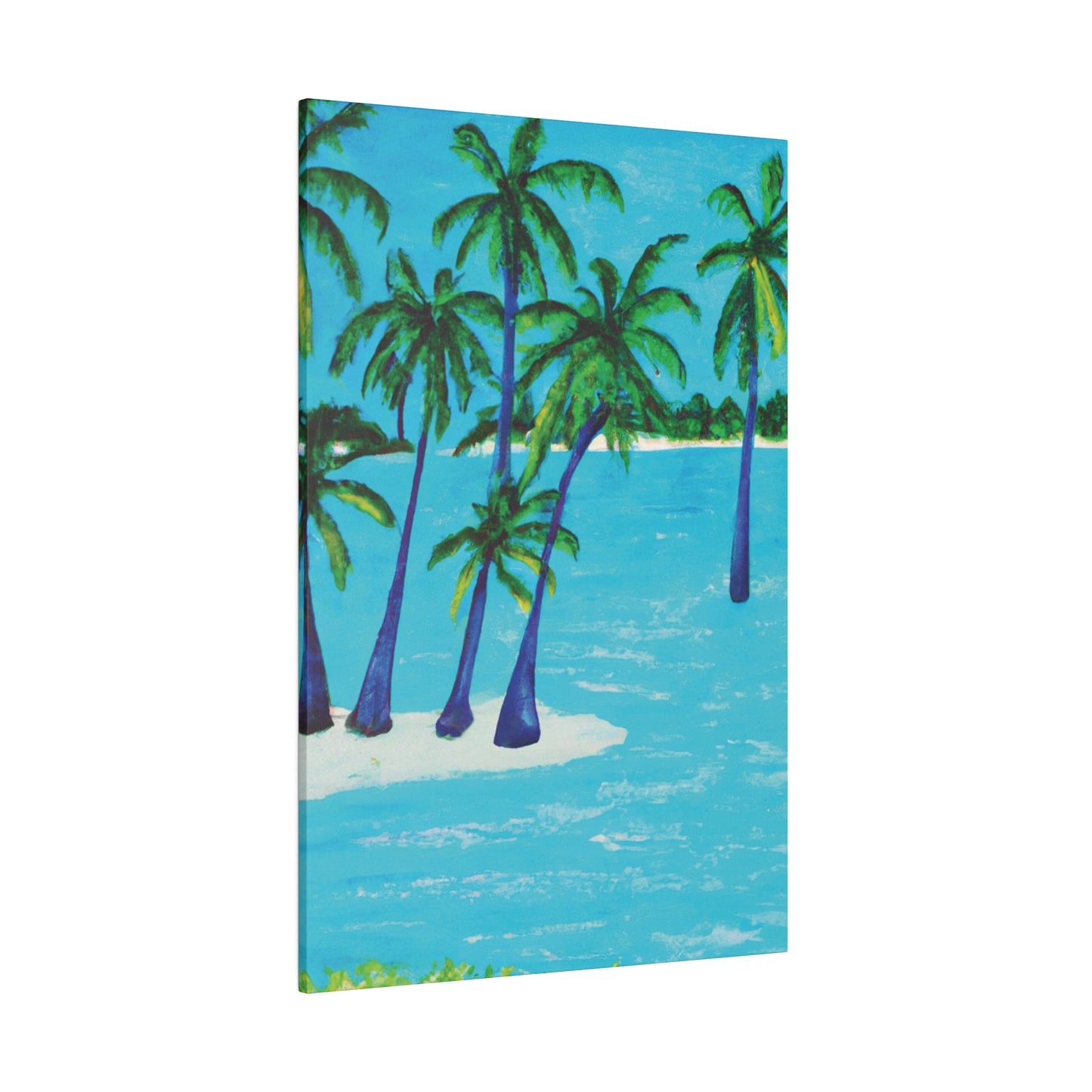 2486G - Bahamas Ocean Painting Print | Bahamas | Ocean | Beach | Poster | Home Decor | Wall Art | Canvas