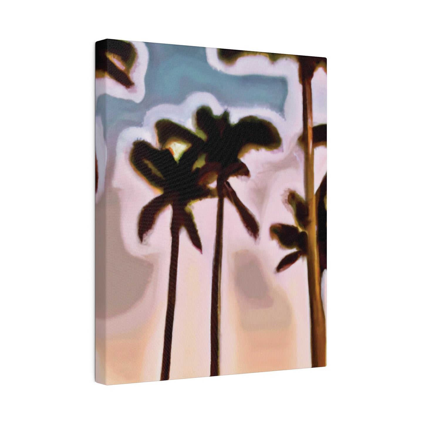 4828Q - Miami Beach Sunset Painting Print | Miami | Beach | Sunset | Poster | Home Decor | Wall Art | Canvas