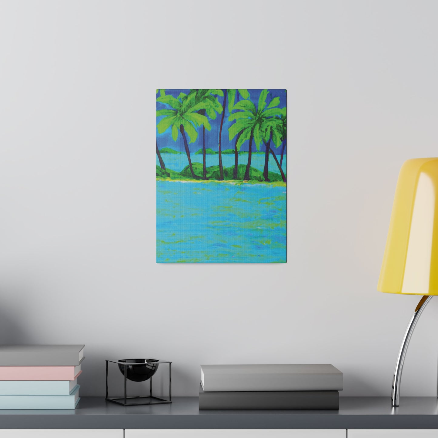 3148Z - Bahamas Ocean Painting Print | Bahamas | Ocean | Beach | Poster | Home Decor | Wall Art | Canvas