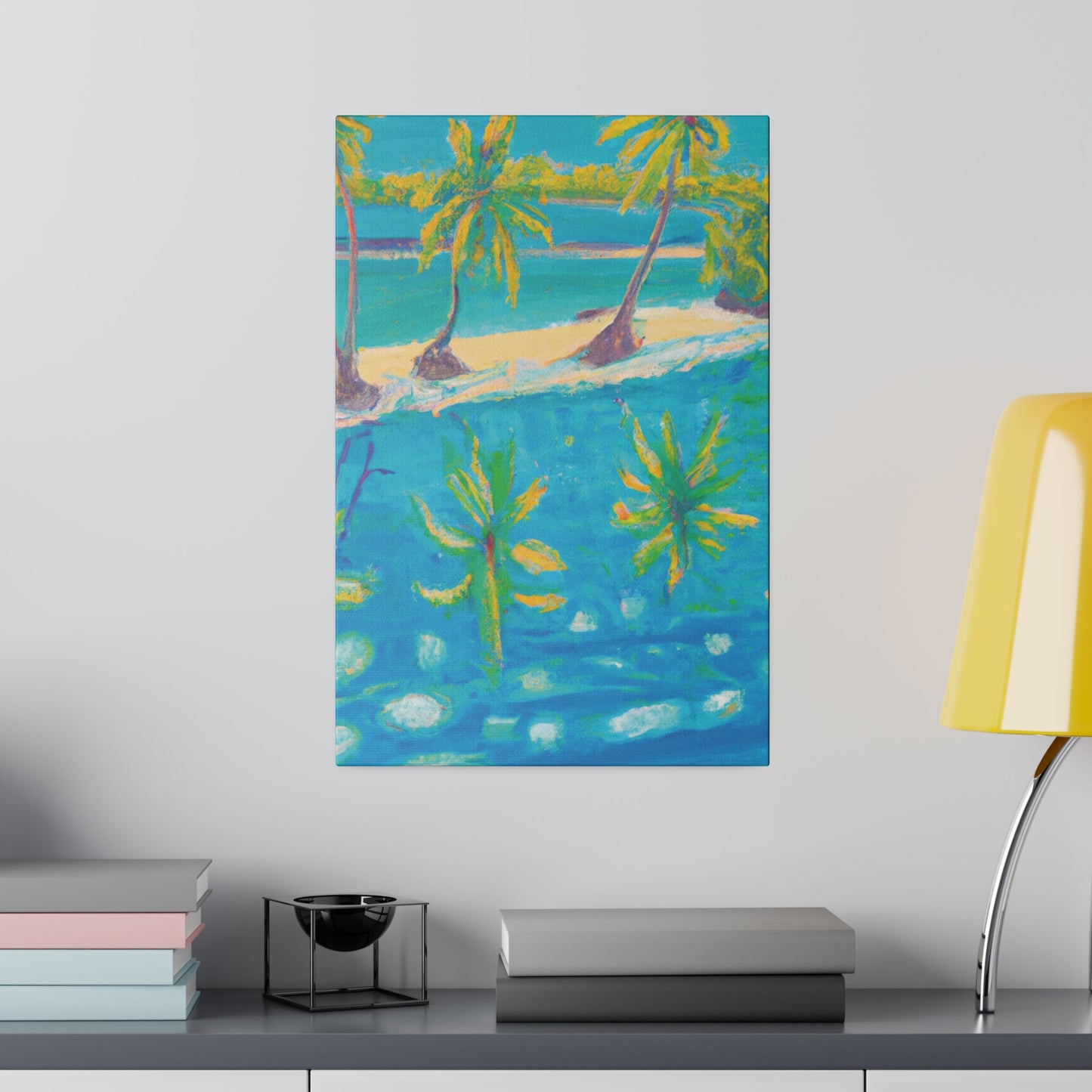 4825R - Bahamas Ocean Painting Print | Bahamas | Ocean | Beach | Poster | Home Decor | Wall Art | Canvas