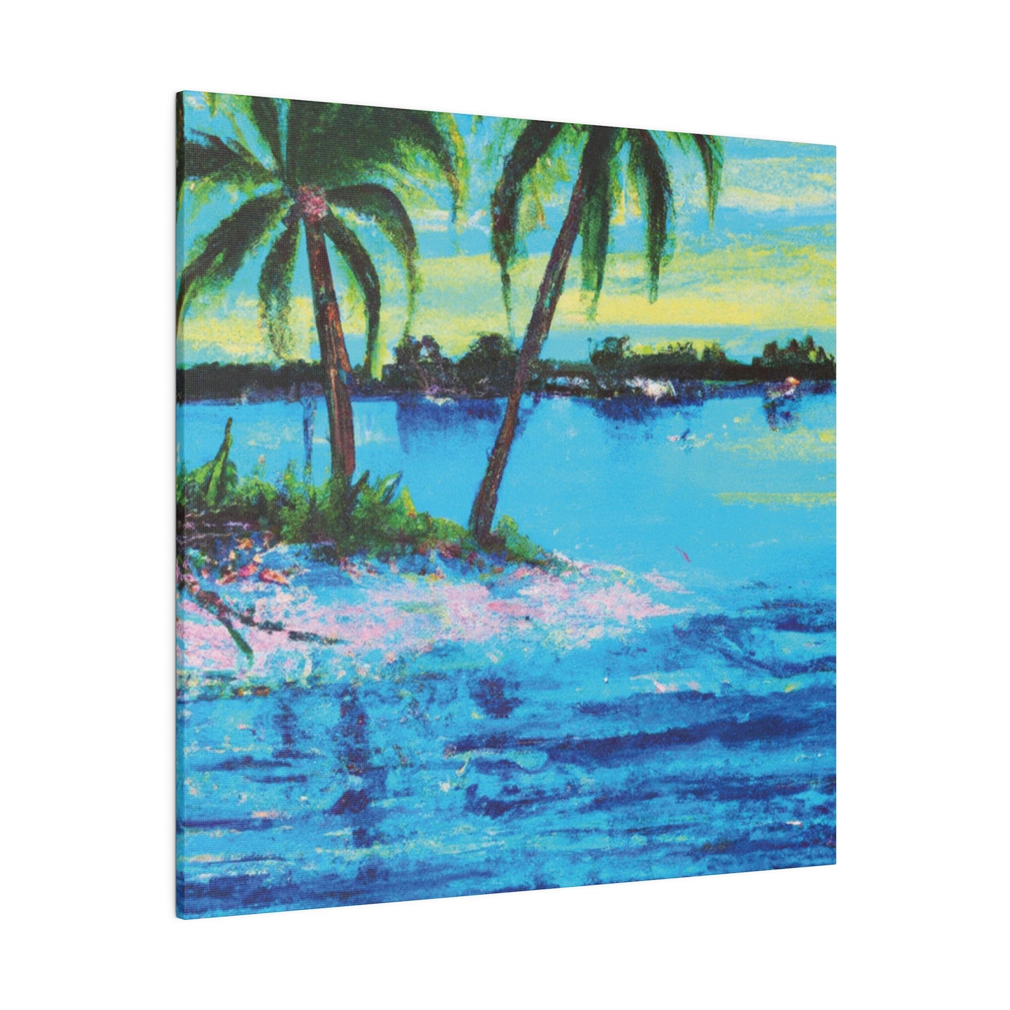 8156G - Bahamas Ocean Painting Print | Bahamas | Ocean | Beach | Poster | Home Decor | Wall Art | Canvas