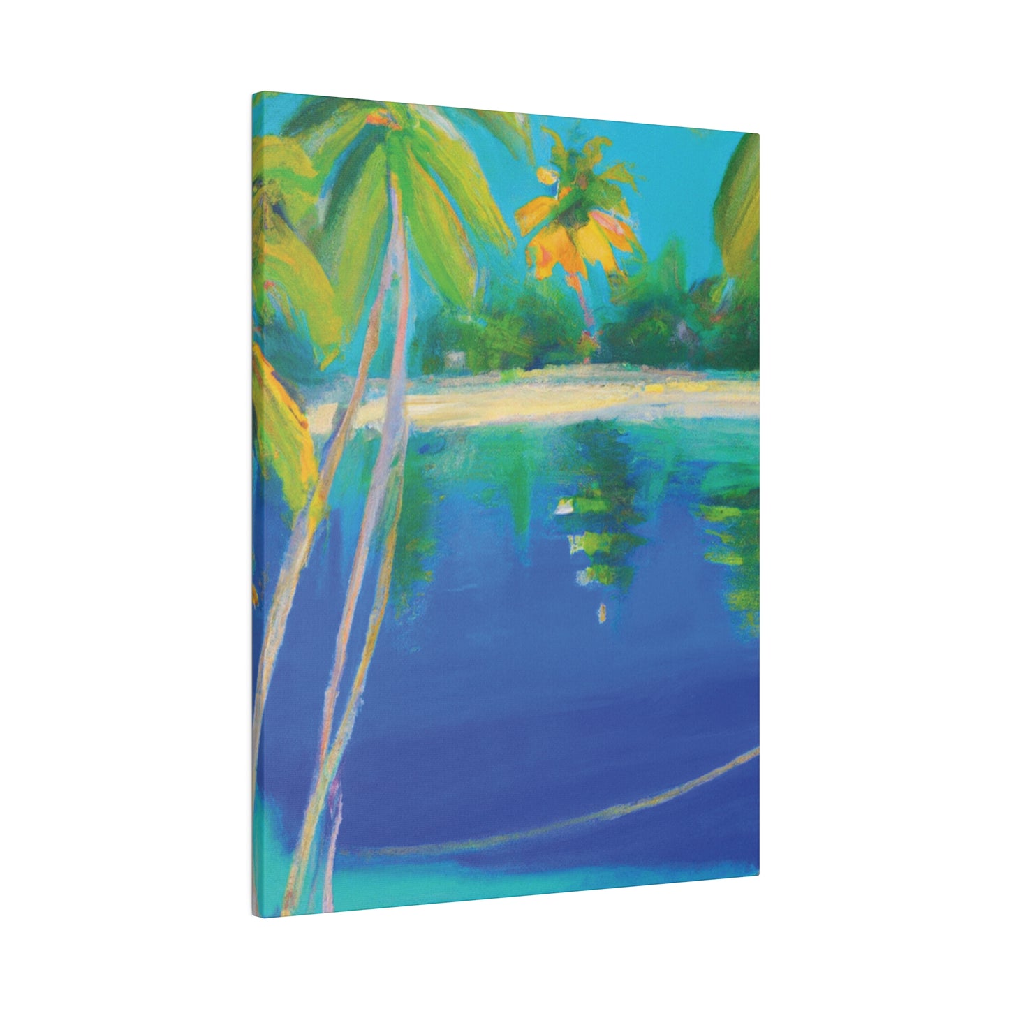 6837T - Bahamas Ocean Painting Print | Bahamas | Ocean | Beach | Poster | Home Decor | Wall Art | Canvas