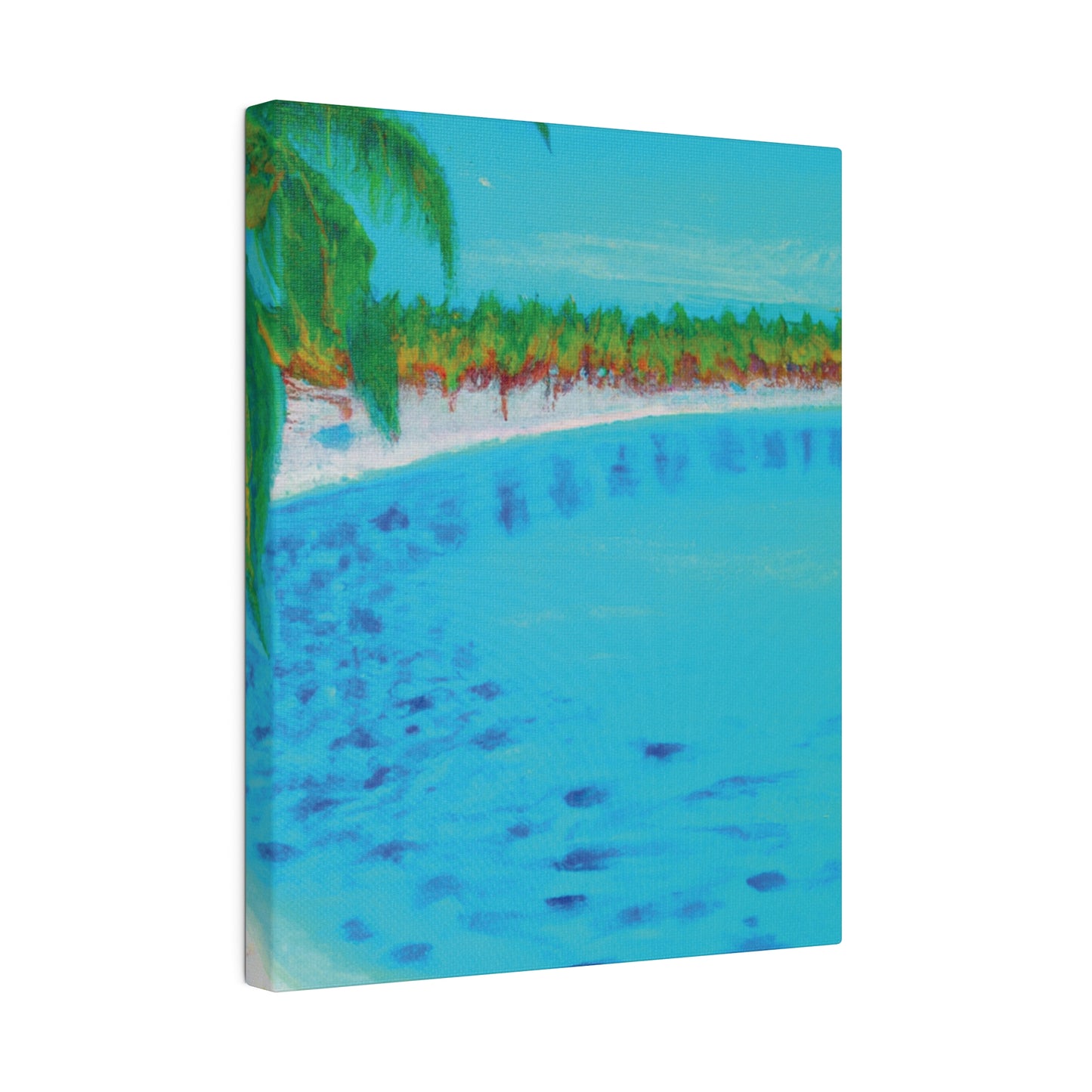 9677R - Bahamas Ocean Painting Print | Bahamas | Ocean | Beach | Poster | Home Decor | Wall Art | Canvas