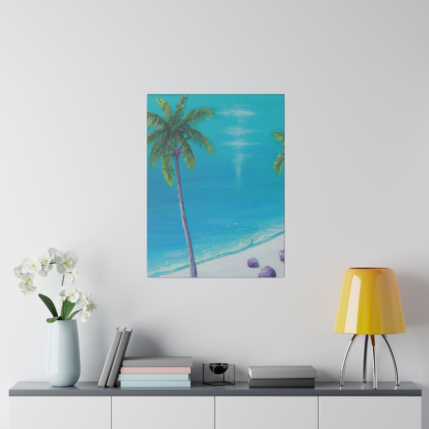 4223A - Bahamas Ocean Painting Print | Bahamas | Ocean | Beach | Poster | Home Decor | Wall Art | Canvas