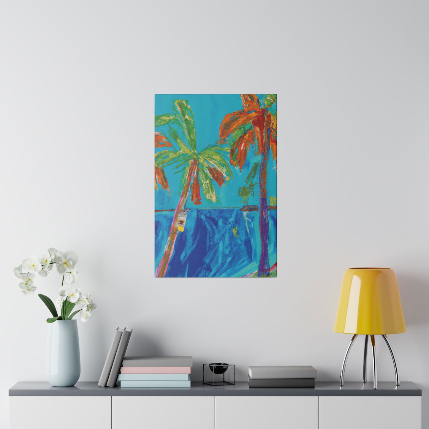 7834J - Bahamas Ocean Painting Print | Bahamas | Ocean | Beach | Poster | Home Decor | Wall Art | Canvas