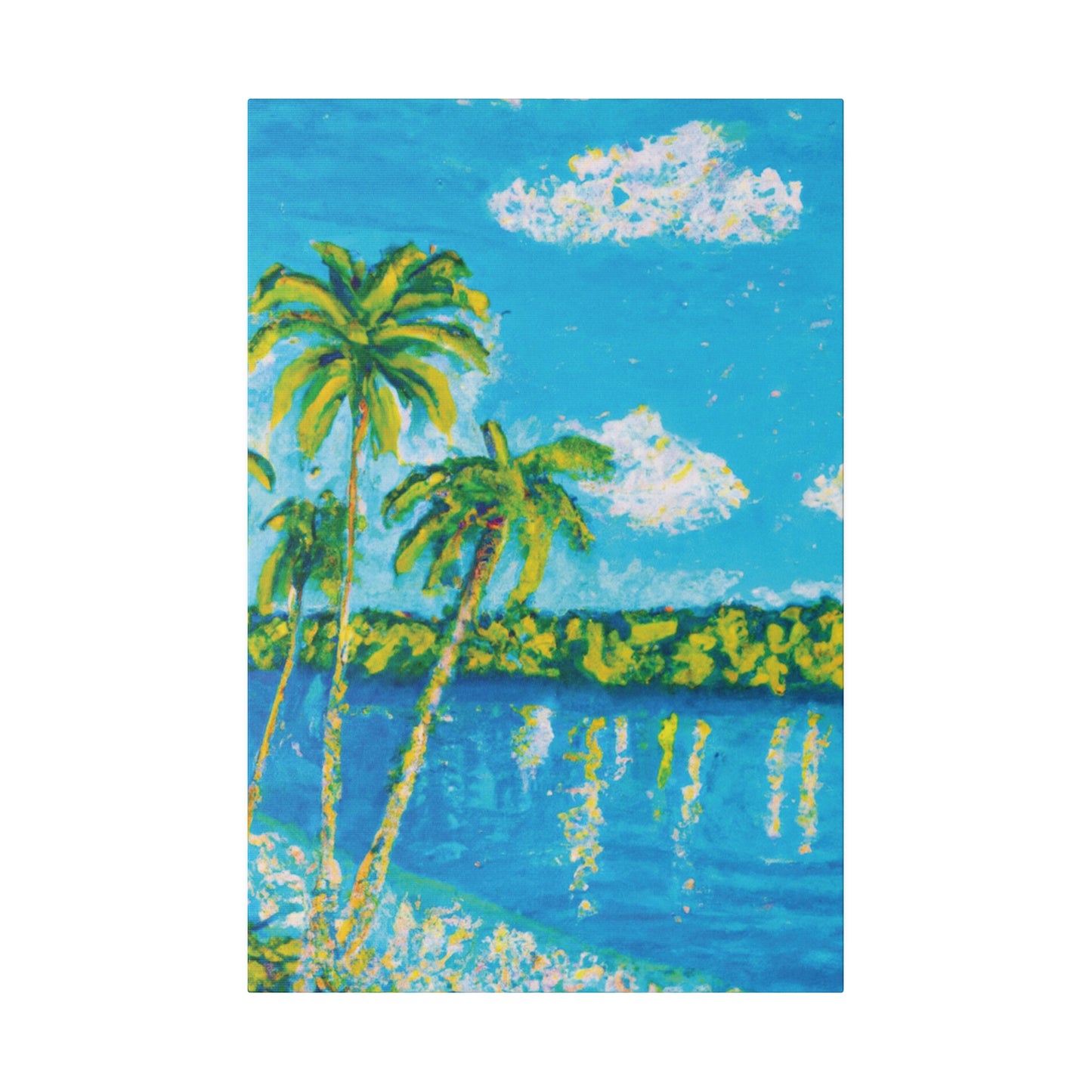 9213X - Bahamas Ocean Painting Print | Bahamas | Ocean | Beach | Poster | Home Decor | Wall Art | Canvas