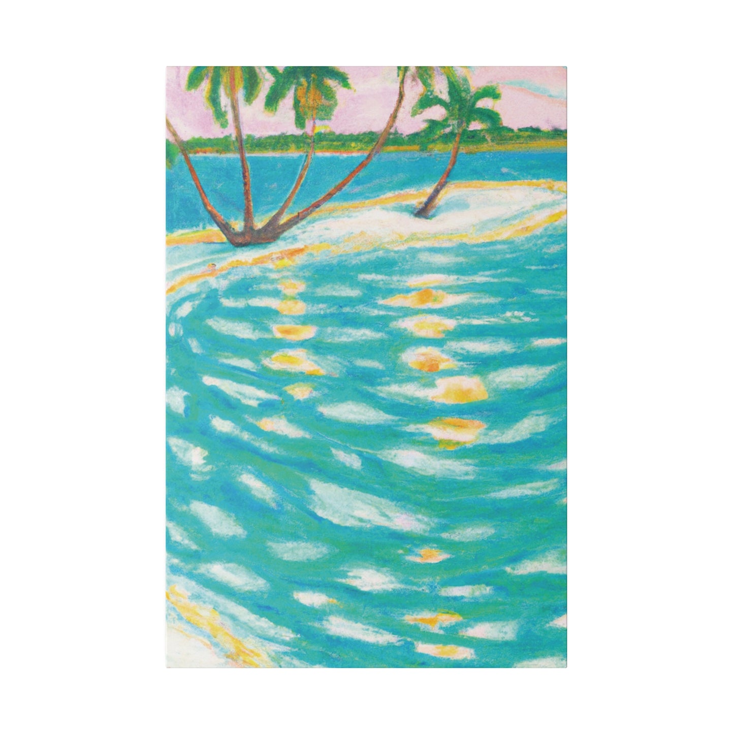 9029O - Bahamas Ocean Painting Print | Bahamas | Ocean | Beach | Poster | Home Decor | Wall Art | Canvas
