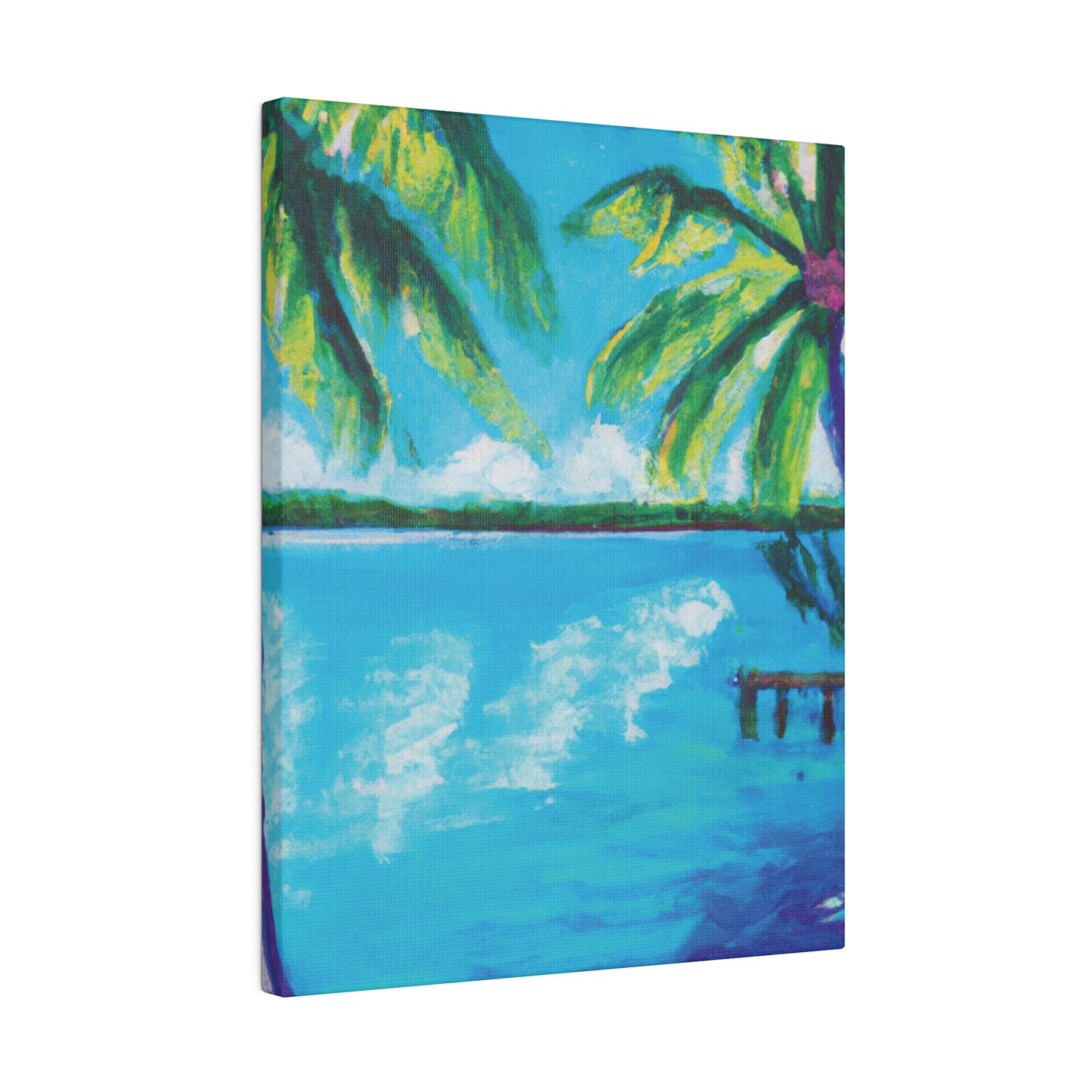 7583G - Bahamas Ocean Painting Print | Bahamas | Ocean | Beach | Poster | Home Decor | Wall Art | Canvas