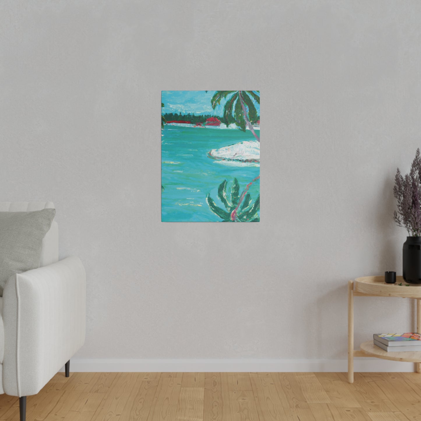 7090Z - Bahamas Ocean Painting Print | Bahamas | Ocean | Beach | Poster | Home Decor | Wall Art | Canvas