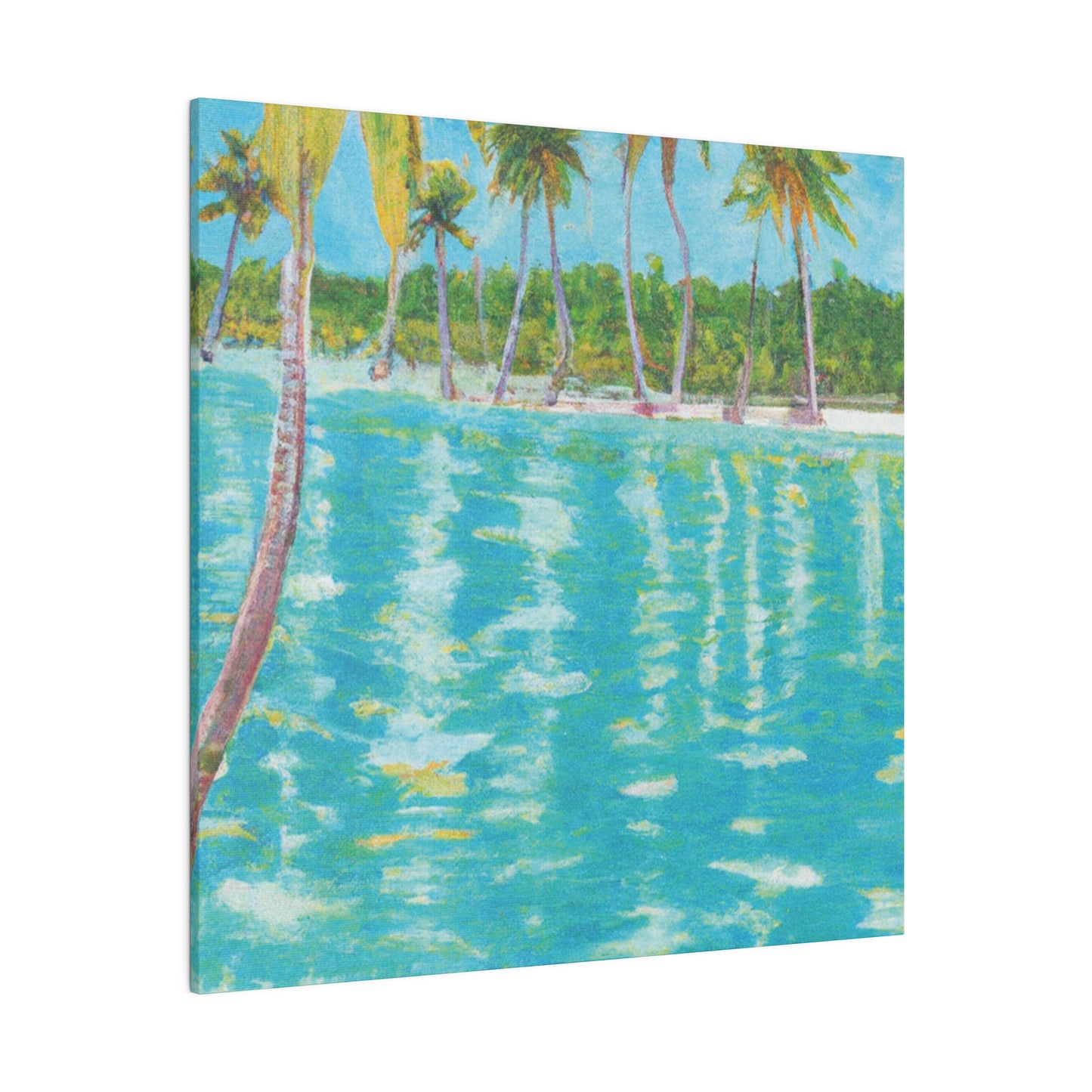 8537R - Bahamas Ocean Painting Print | Bahamas | Ocean | Beach | Poster | Home Decor | Wall Art | Canvas