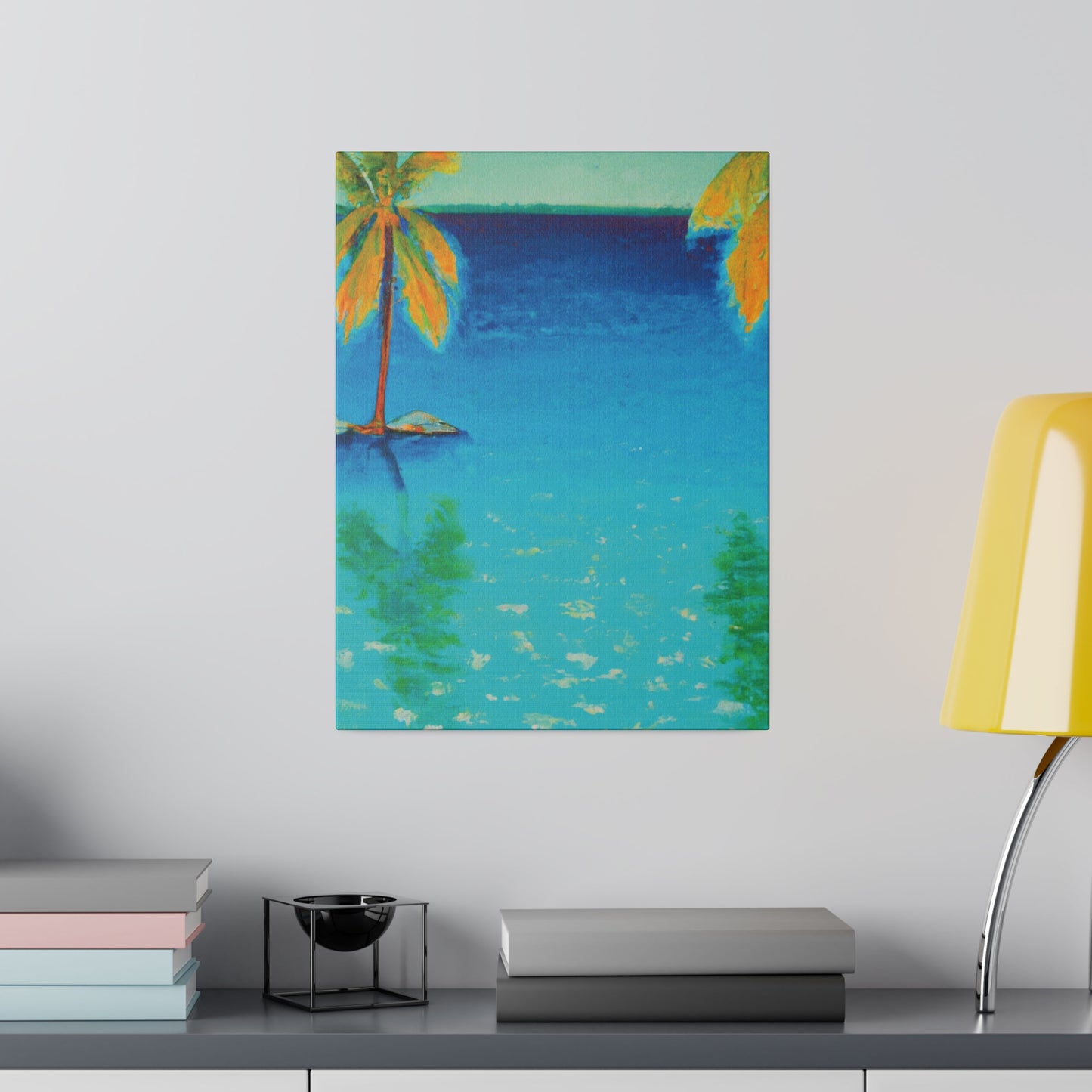 9234A - Bahamas Ocean Painting Print | Bahamas | Ocean | Beach | Poster | Home Decor | Wall Art | Canvas