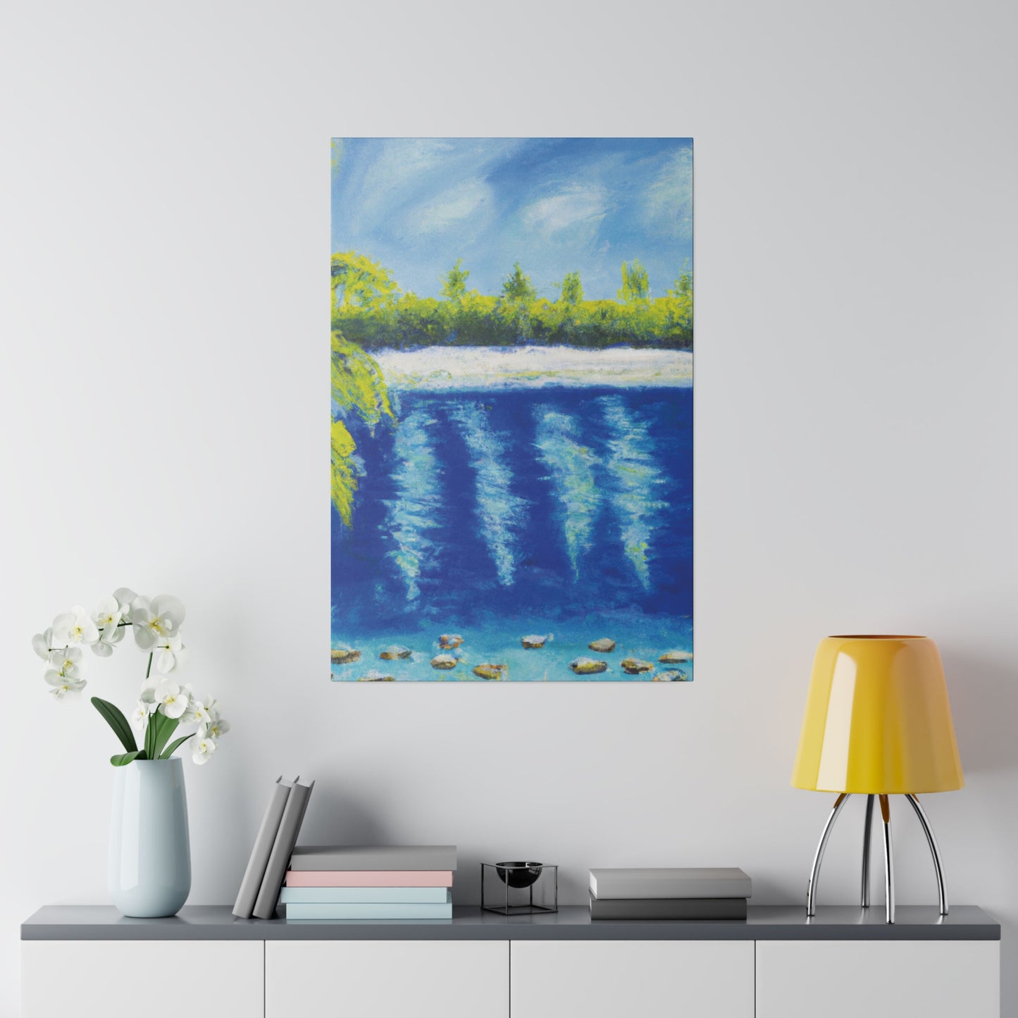 8106X - Bahamas Ocean Painting Print | Bahamas | Ocean | Beach | Poster | Home Decor | Wall Art | Canvas