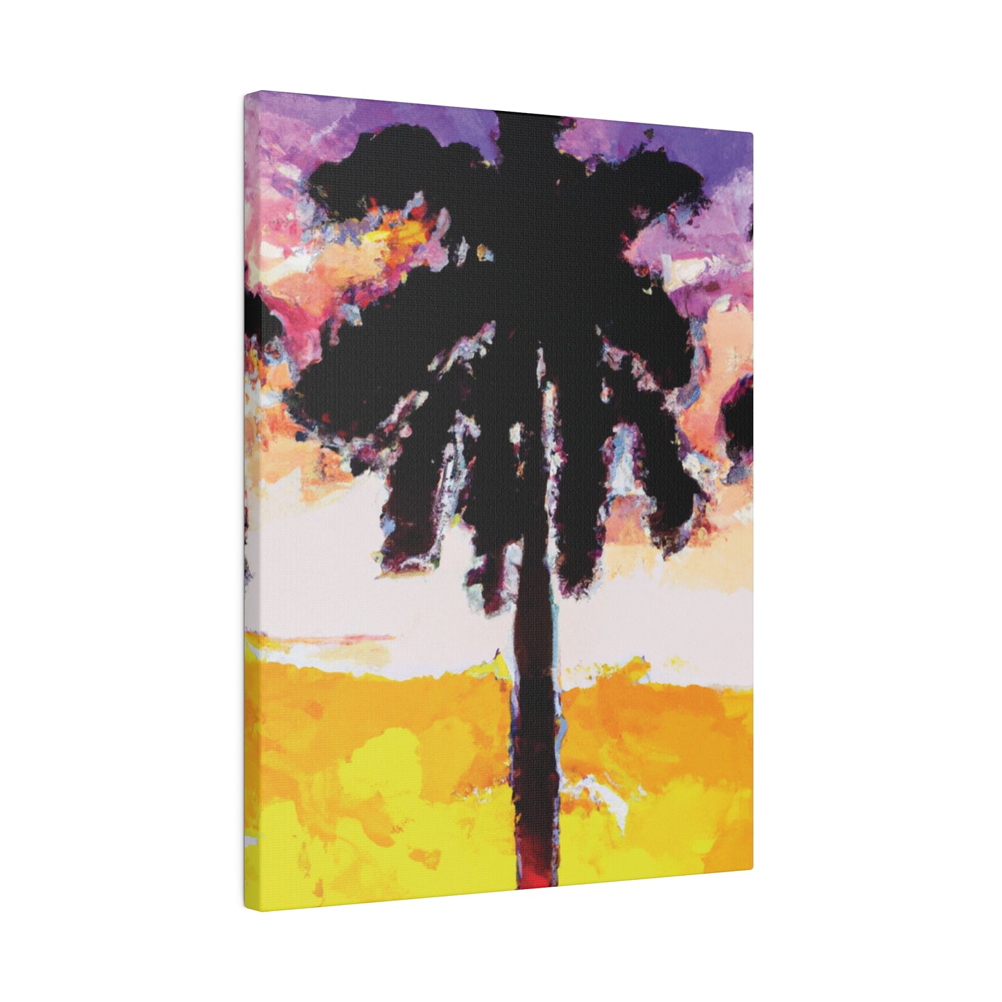 6392A - Miami Beach Sunset Painting Print | Miami | Beach | Sunset | Poster | Home Decor | Wall Art | Canvas